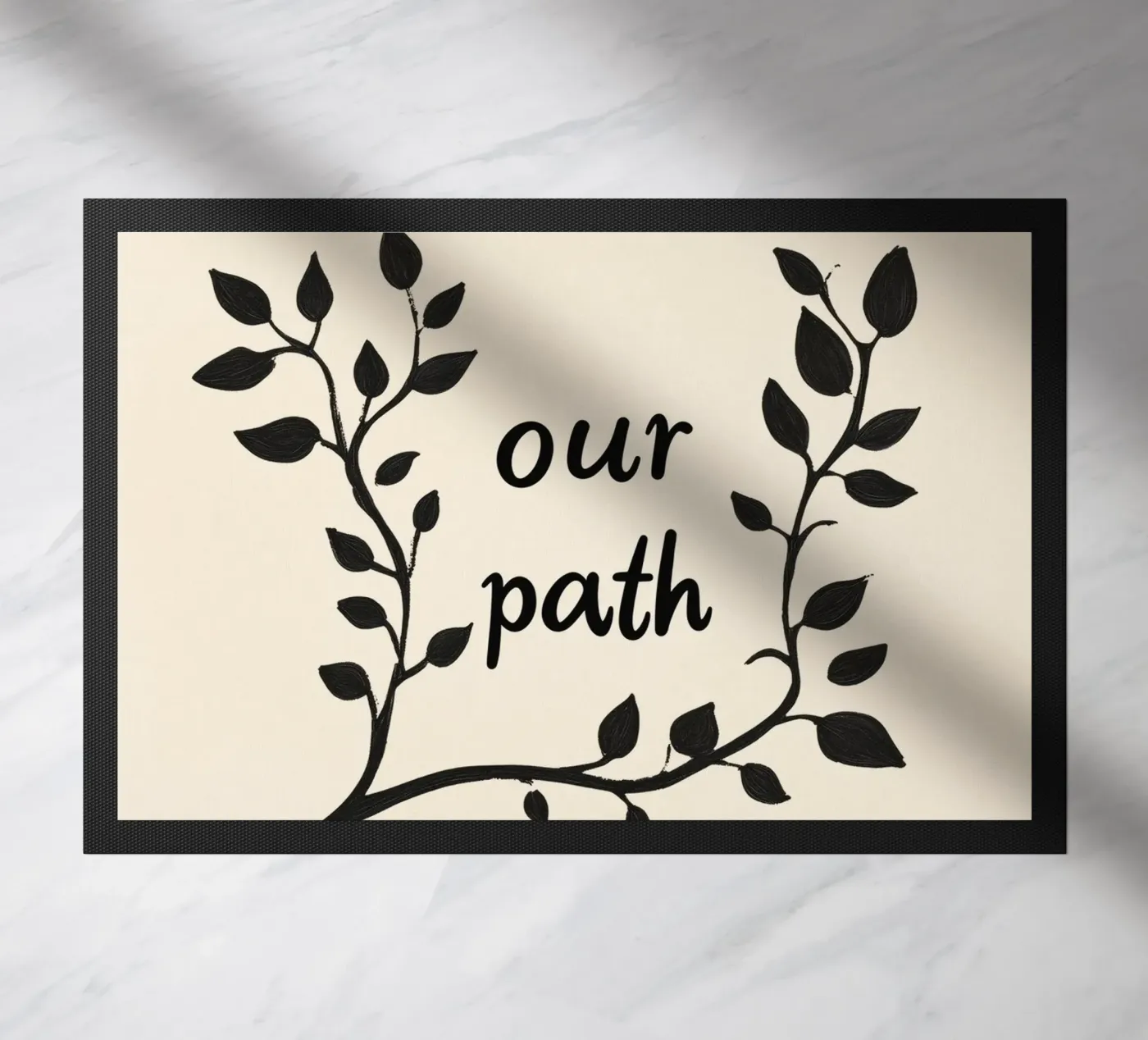 Our Path No 2 doormat by treechild