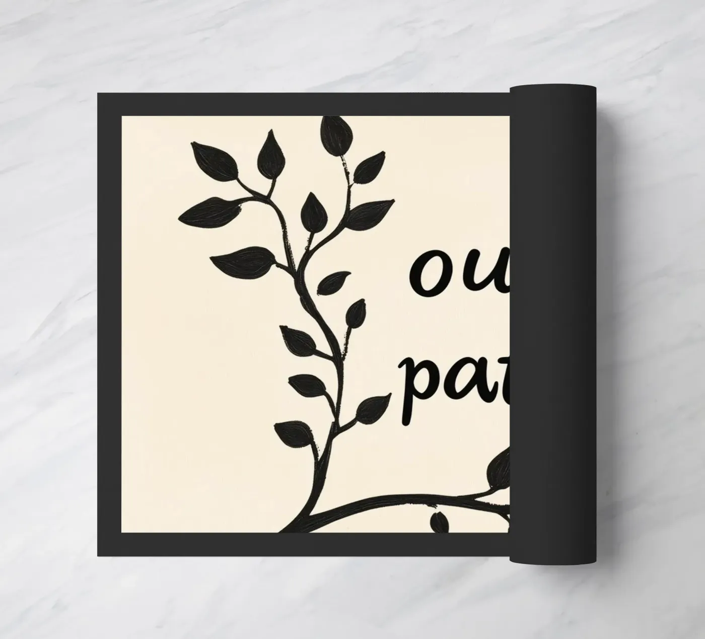 Our Path No 2 doormat by treechild
