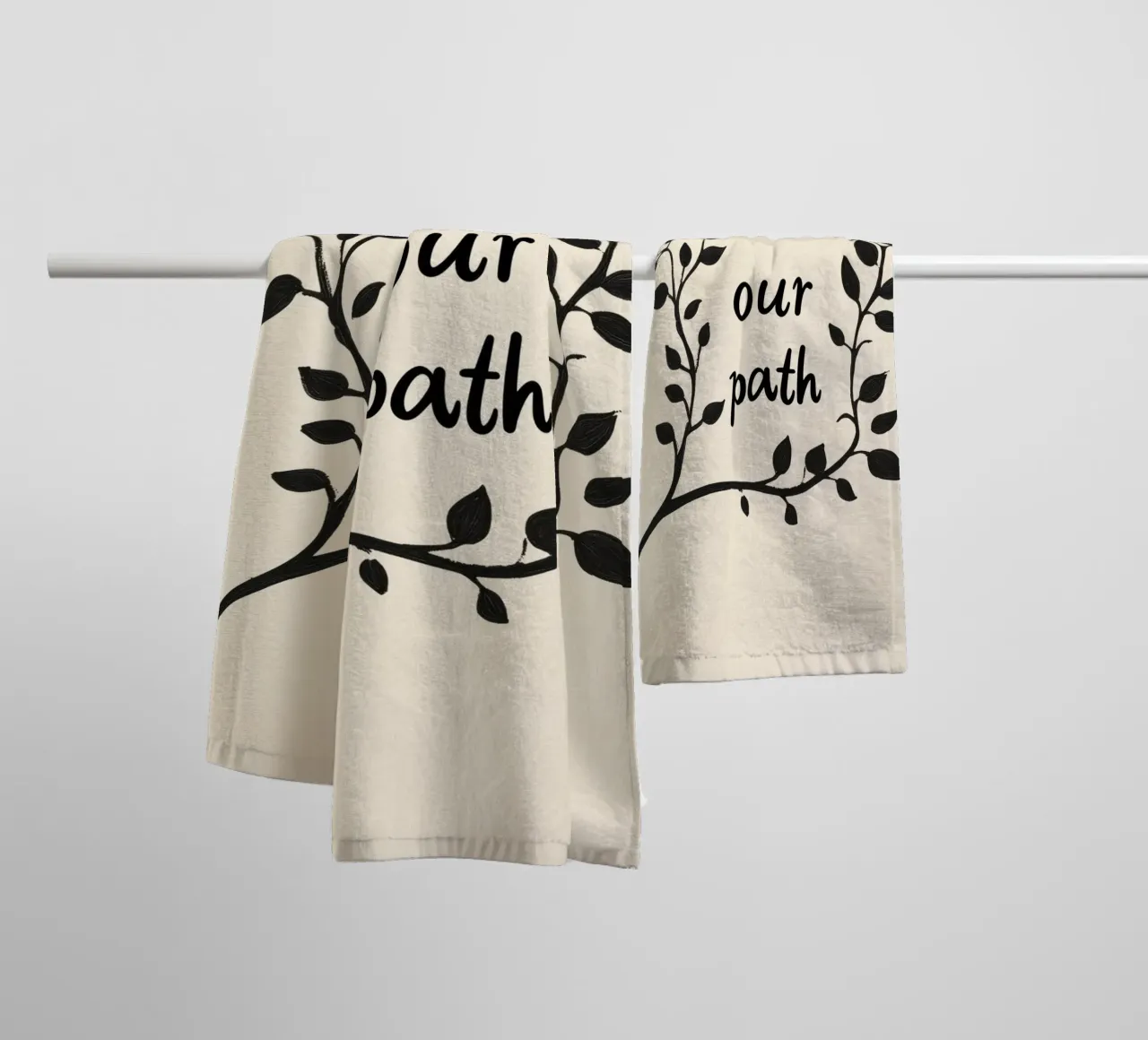 Our Path No 2 asciugamano da bagno da treechild