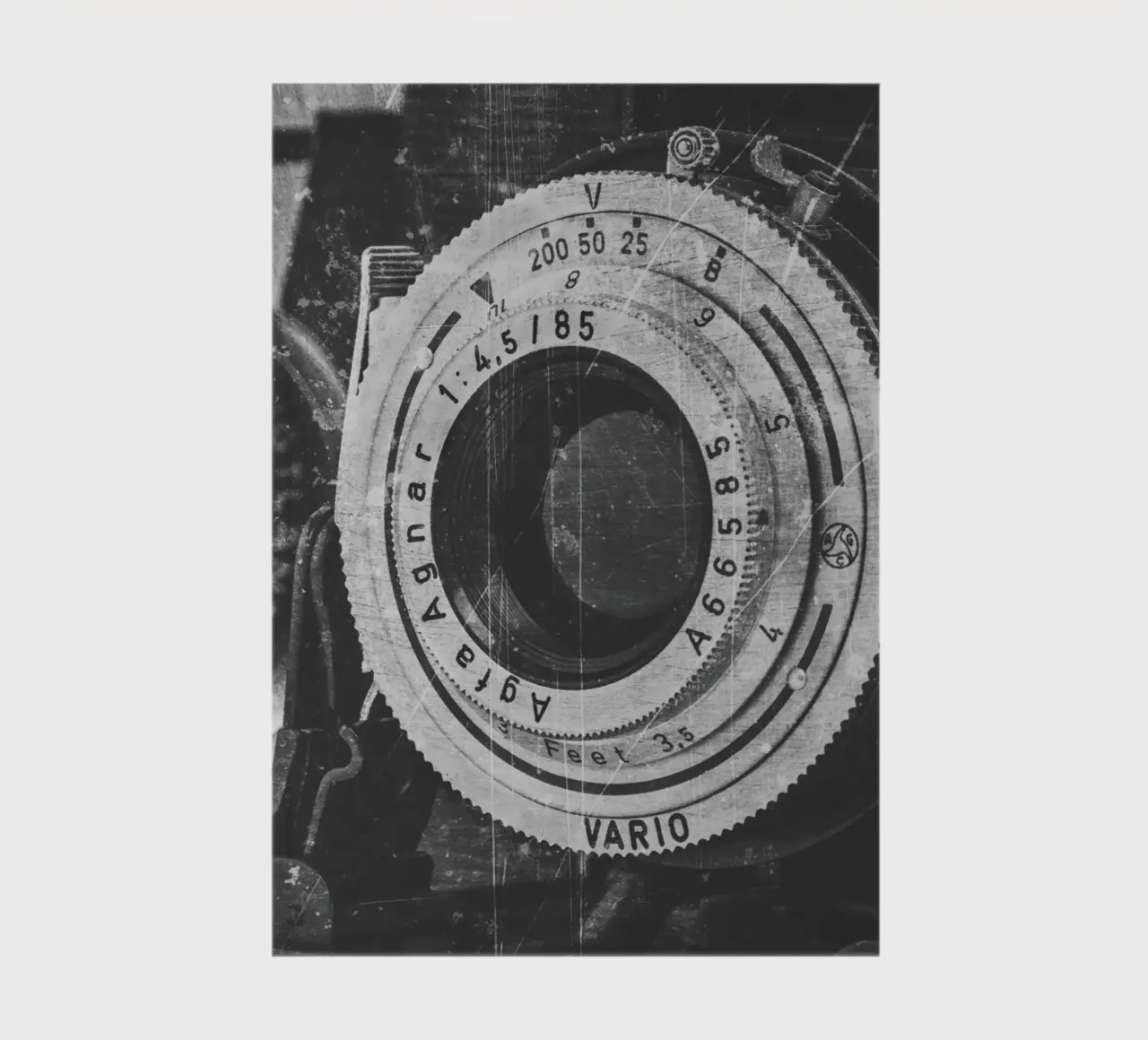 Camera lenses notebook by Dave Hare Photography
