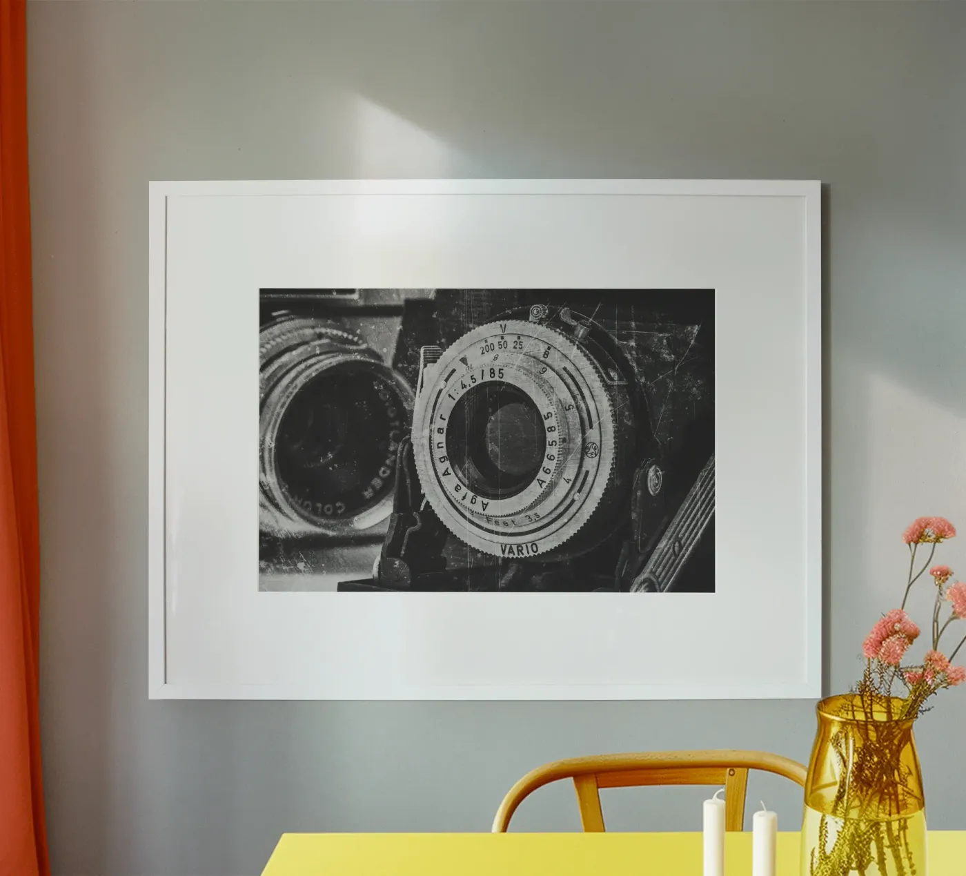 Camera lenses poster by Dave Hare Photography