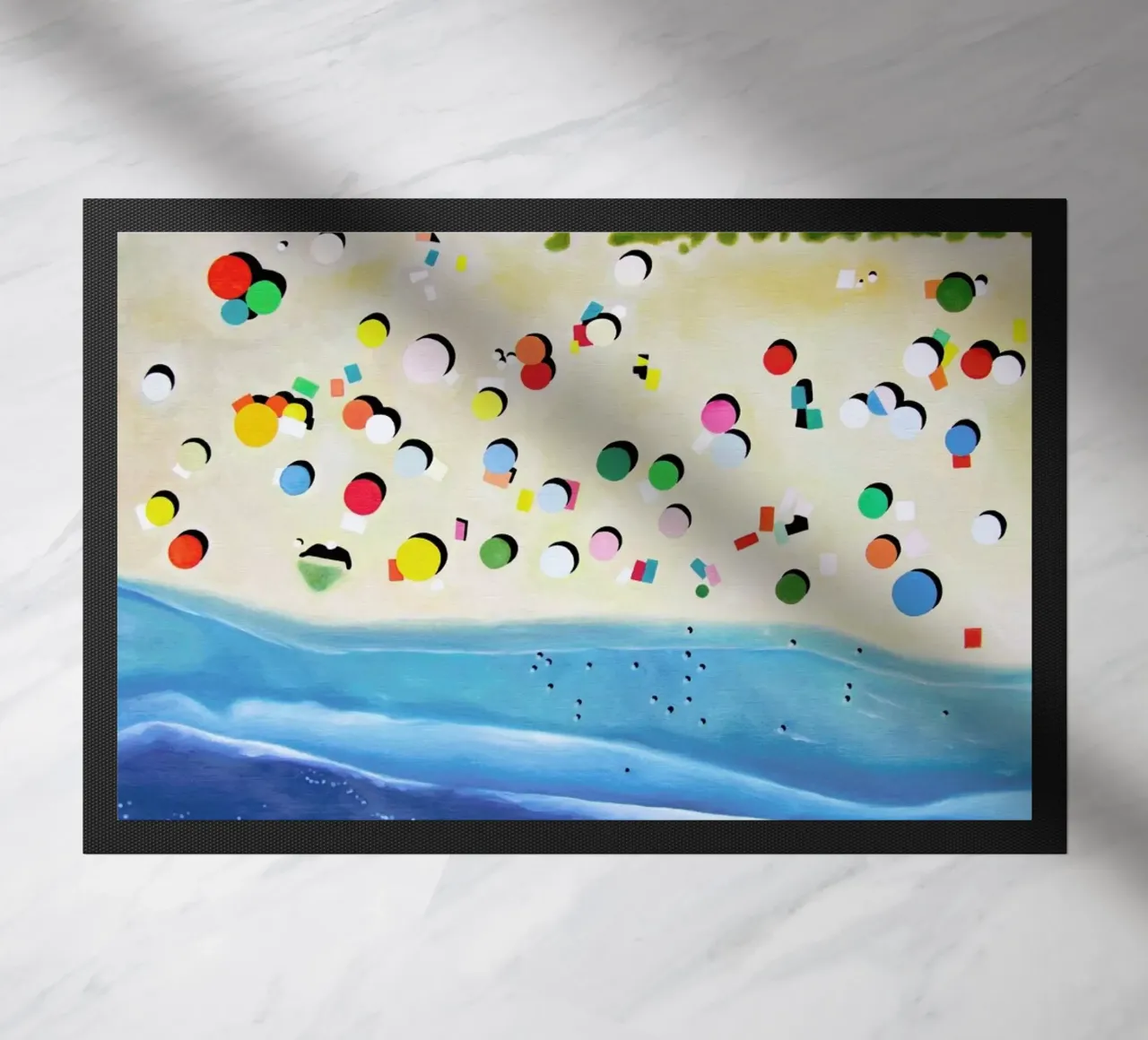 Malaga doormat by Antony Squizzato