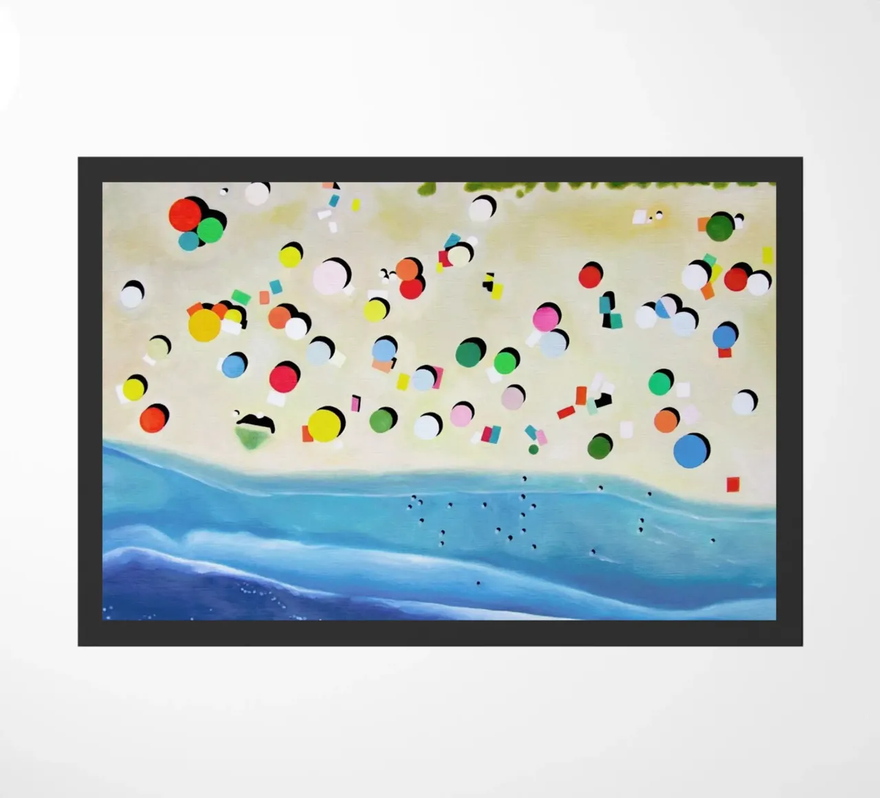 Malaga doormat by Antony Squizzato