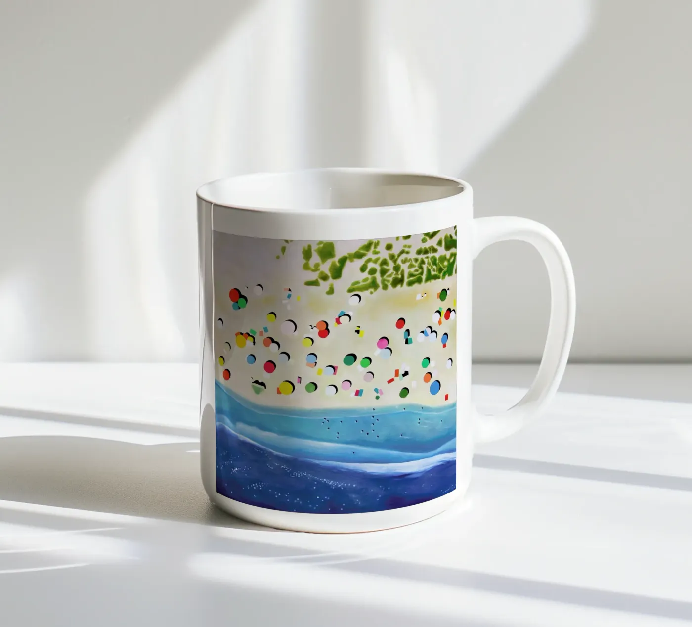 Malaga ceramic mug by Antony Squizzato
