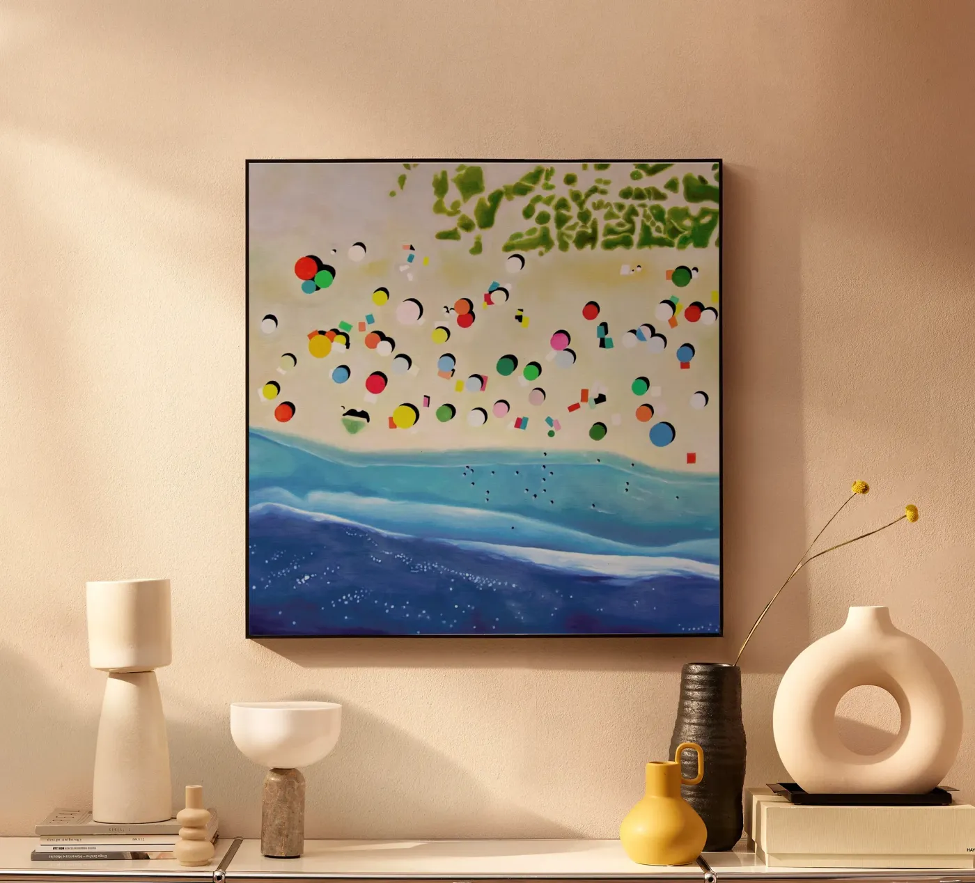 Malaga Acryl-Glas von Antony Squizzato