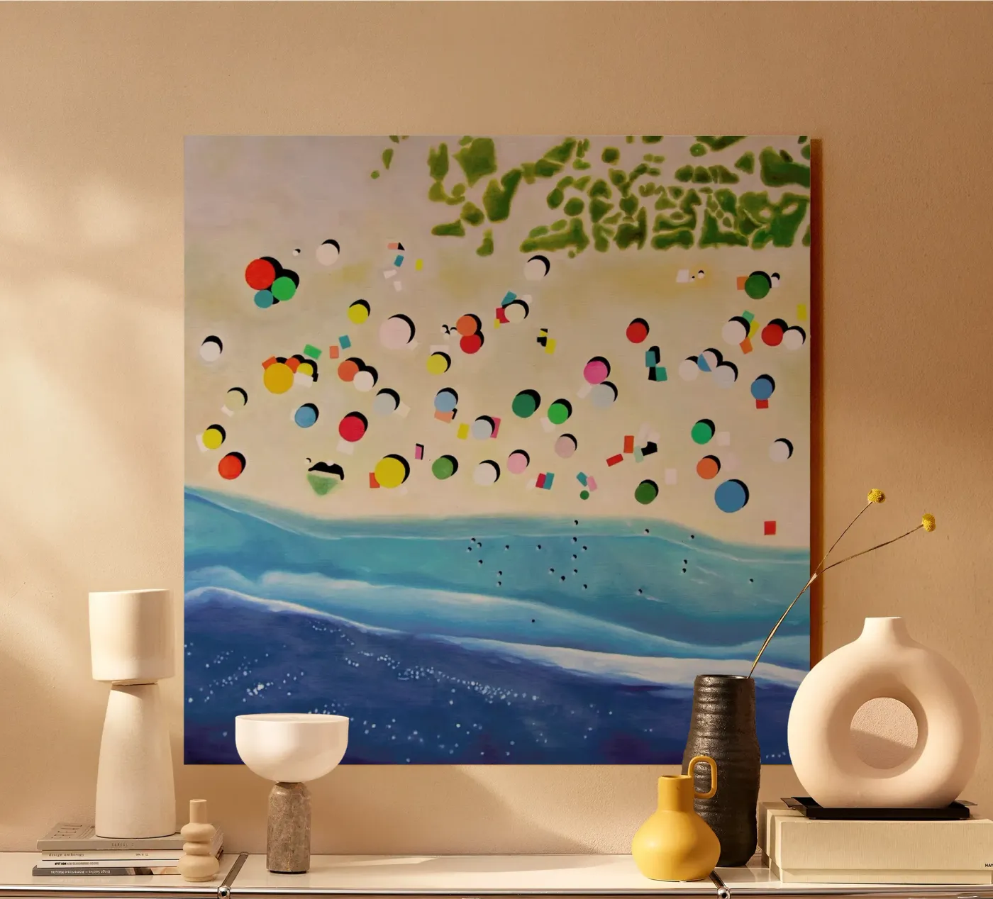 Malaga Acryl-Glas von Antony Squizzato