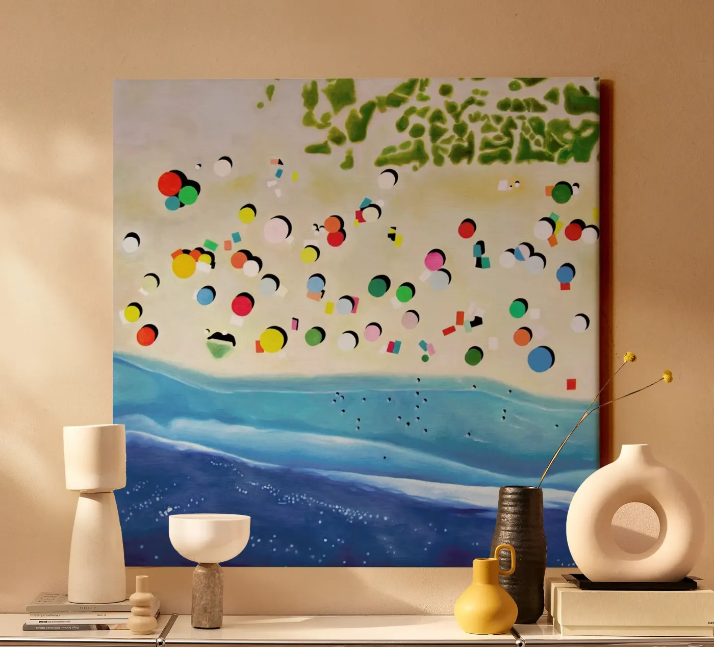 Malaga canvas by Antony Squizzato