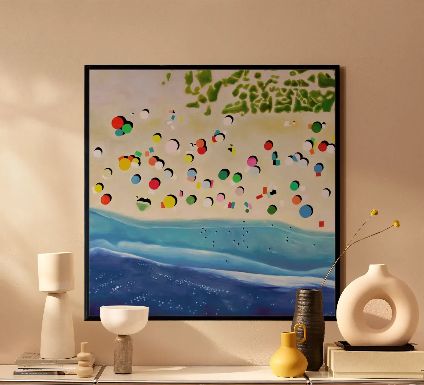 Malaga Poster von Antony Squizzato