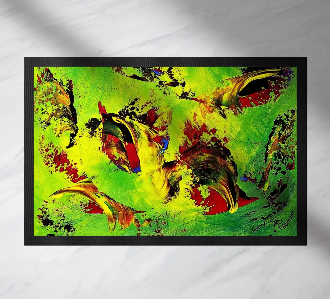 IDEAL GIFT 67 zerbino da Thierry Vobmann Abstract painting