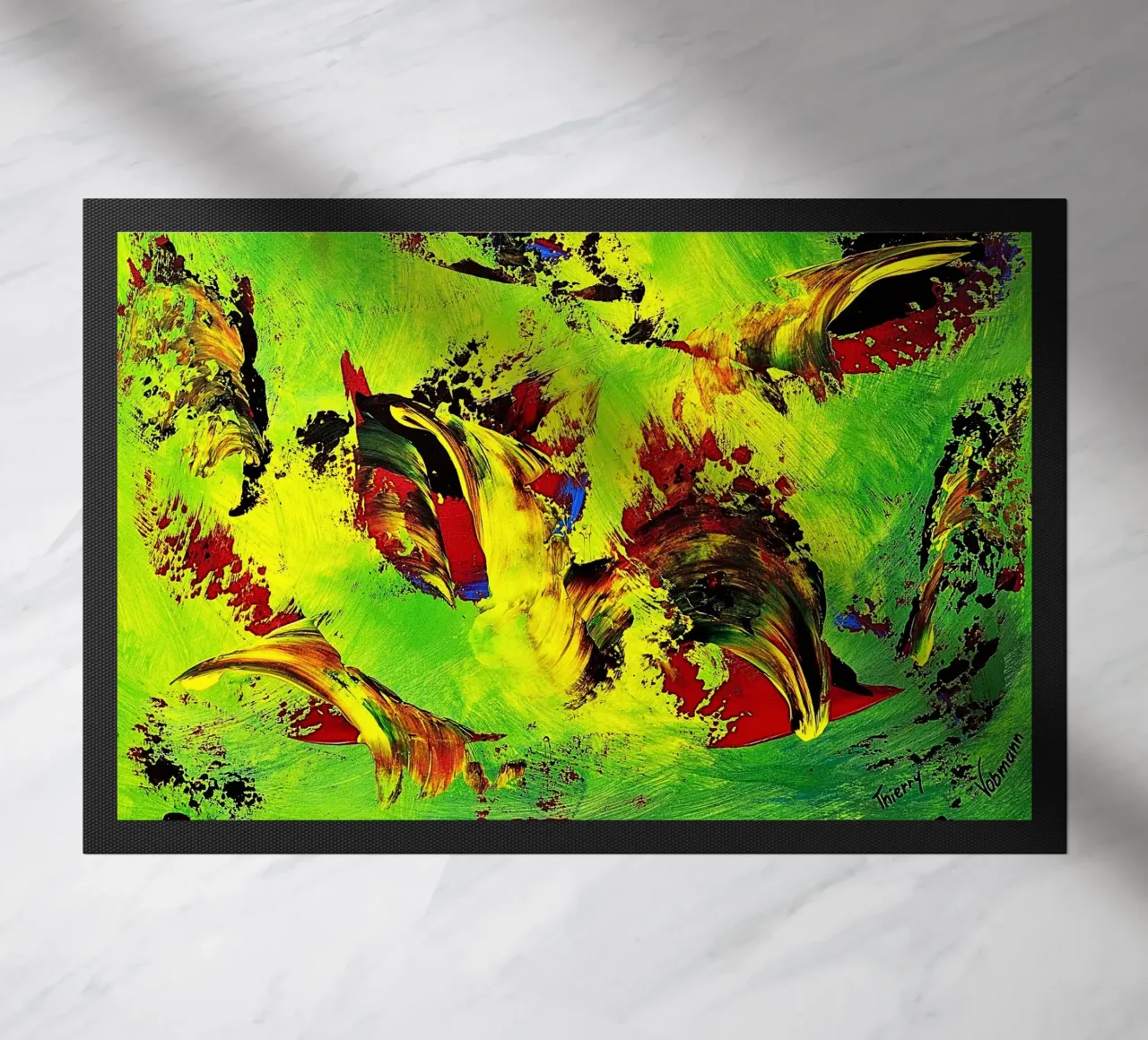 IDEAL GIFT 67 zerbino da Thierry Vobmann Abstract painting