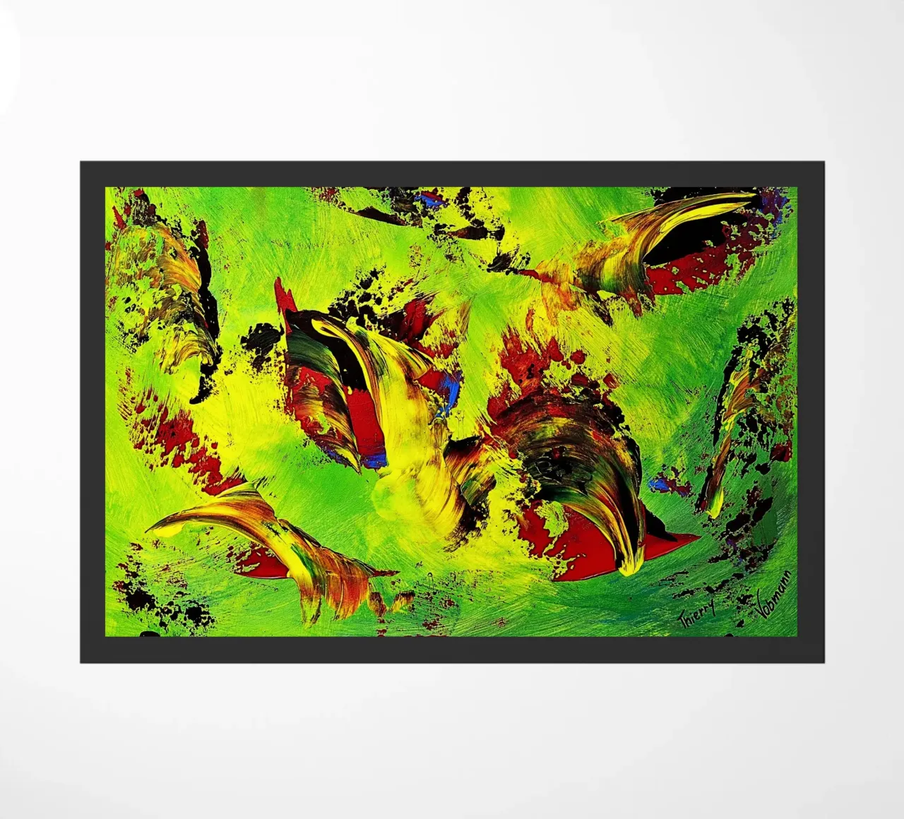 IDEAL GIFT 67 zerbino da Thierry Vobmann Abstract painting
