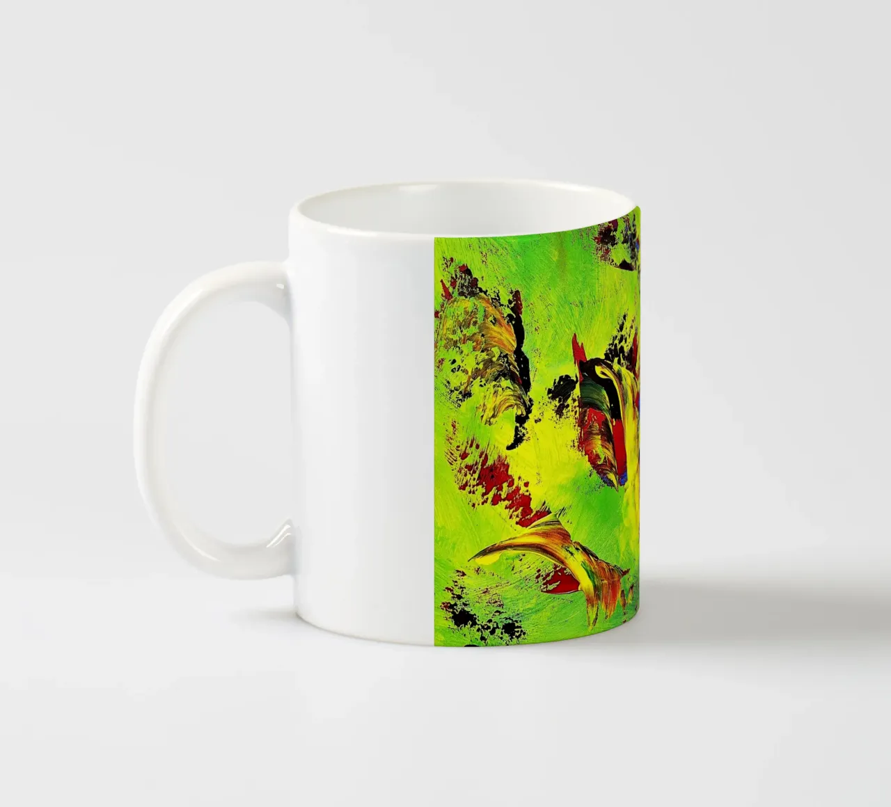 IDEAL GIFT 67 tazza in ceramica da Thierry Vobmann Abstract painting
