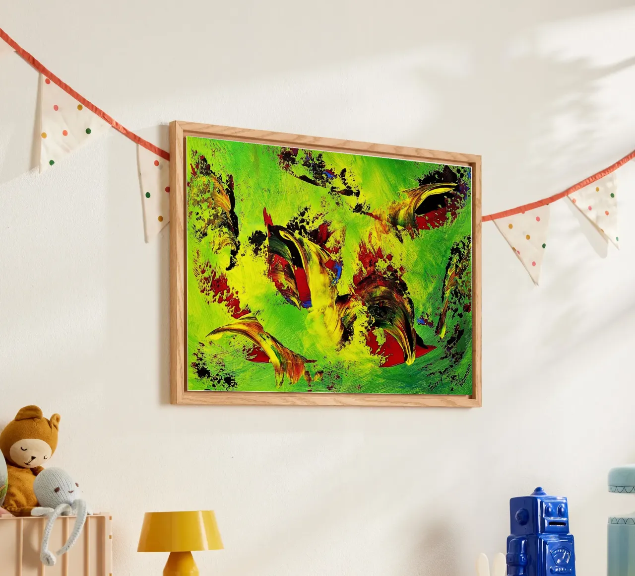 IDEAL GIFT 67 plexiglass da Thierry Vobmann Abstract painting