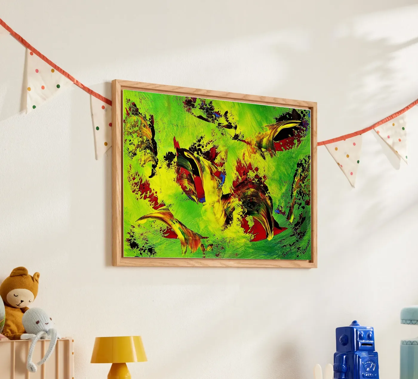 IDEAL GIFT 67 plexiglass da Thierry Vobmann Abstract painting