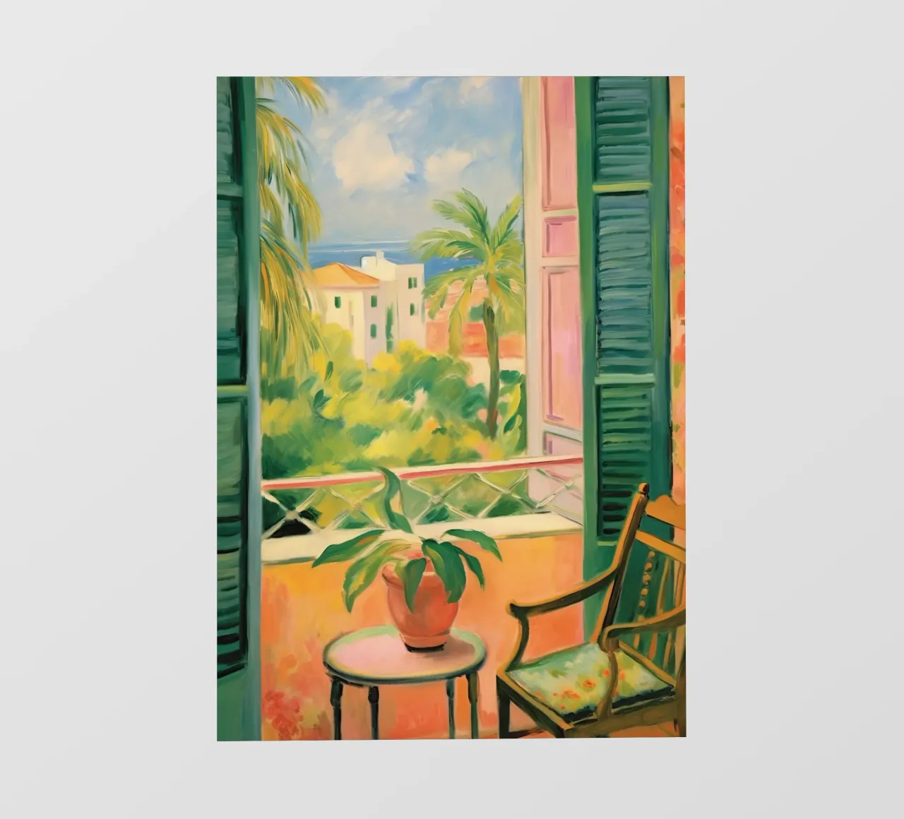 Open Window - inspired by Henri Matisse pvc cover by Nikis Art Studio
