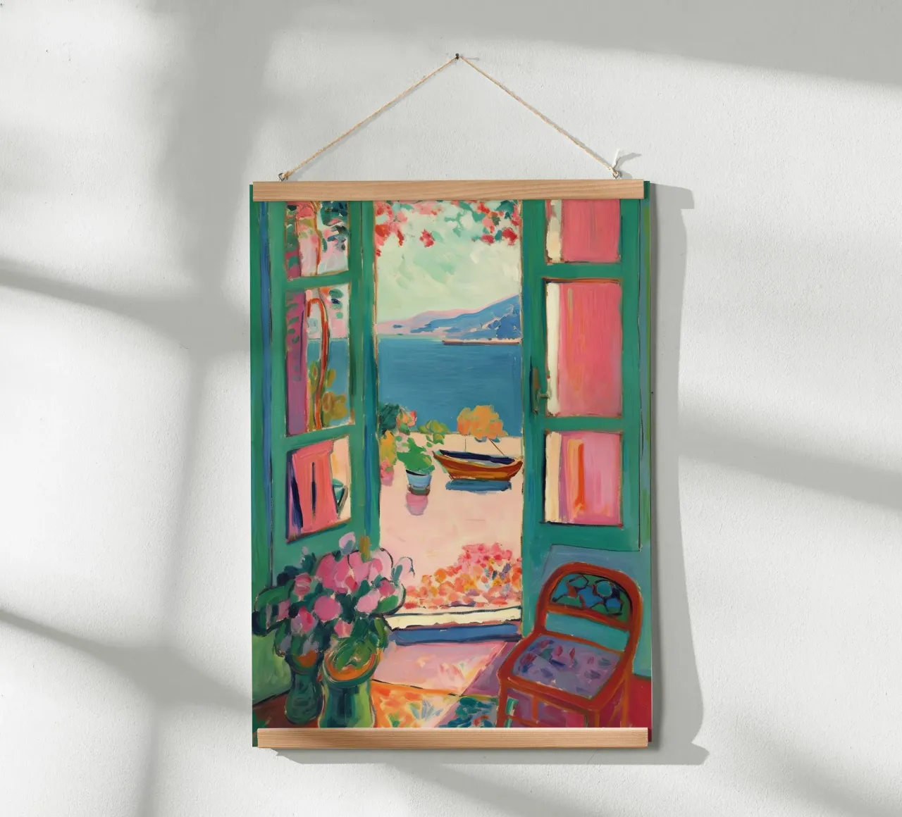 Open Window - inspiriert von Henri Matisse Hahnemühle von Nikis Art Studio