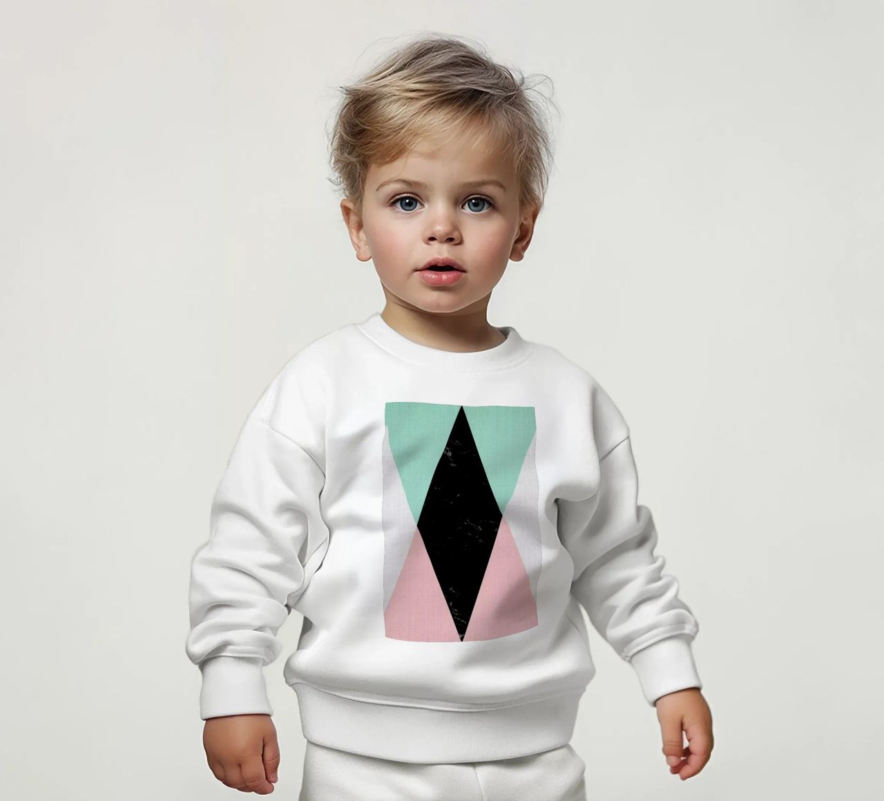 Print 02 felpa neonato da Lila x Lola