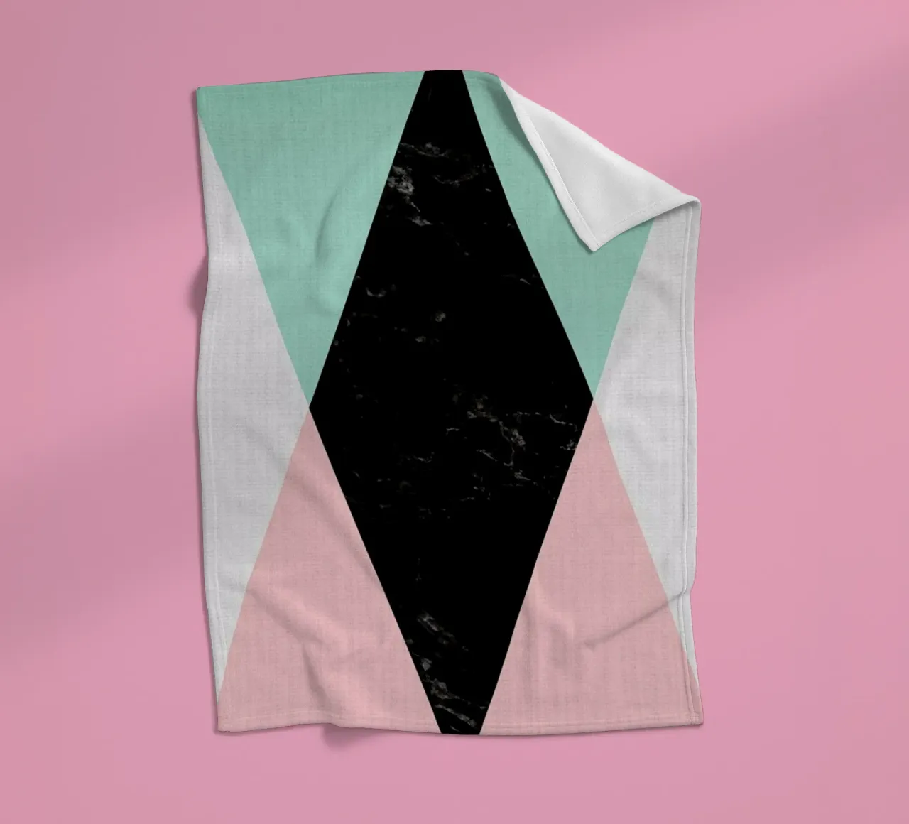Print 02 fleece blanket by Lila x Lola