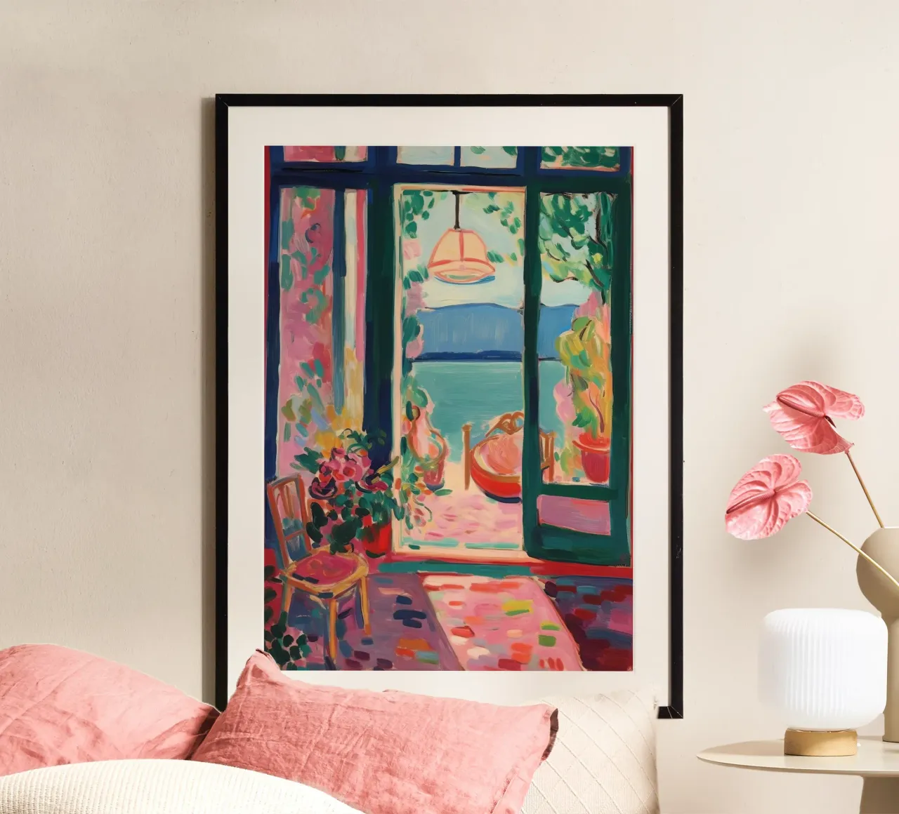 A window into the infinity of colours hahnemühle by Nikis Art Studio