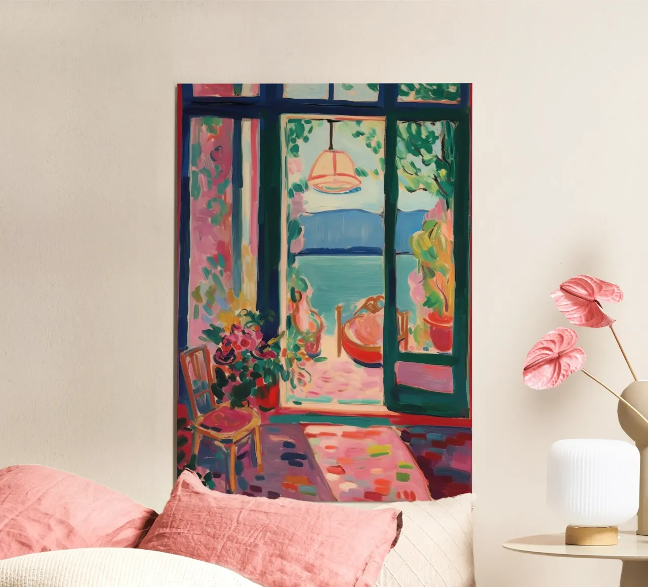 A window into the infinity of colours hahnemühle by Nikis Art Studio