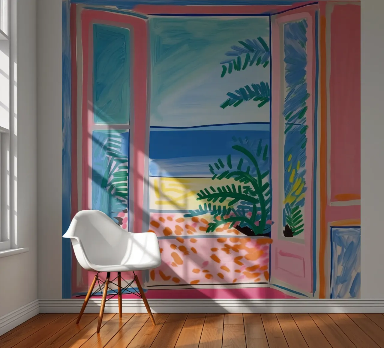 Open Window - inspired by Henri Matisse photo wallpaper by Nikis Art Studio