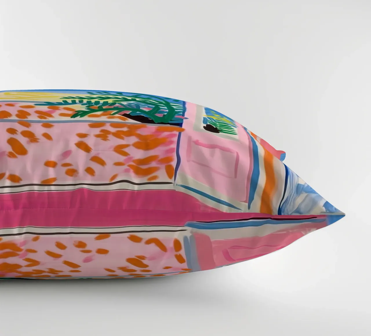 Open Window - inspired by Henri Matisse decorative cushion by Nikis Art Studio