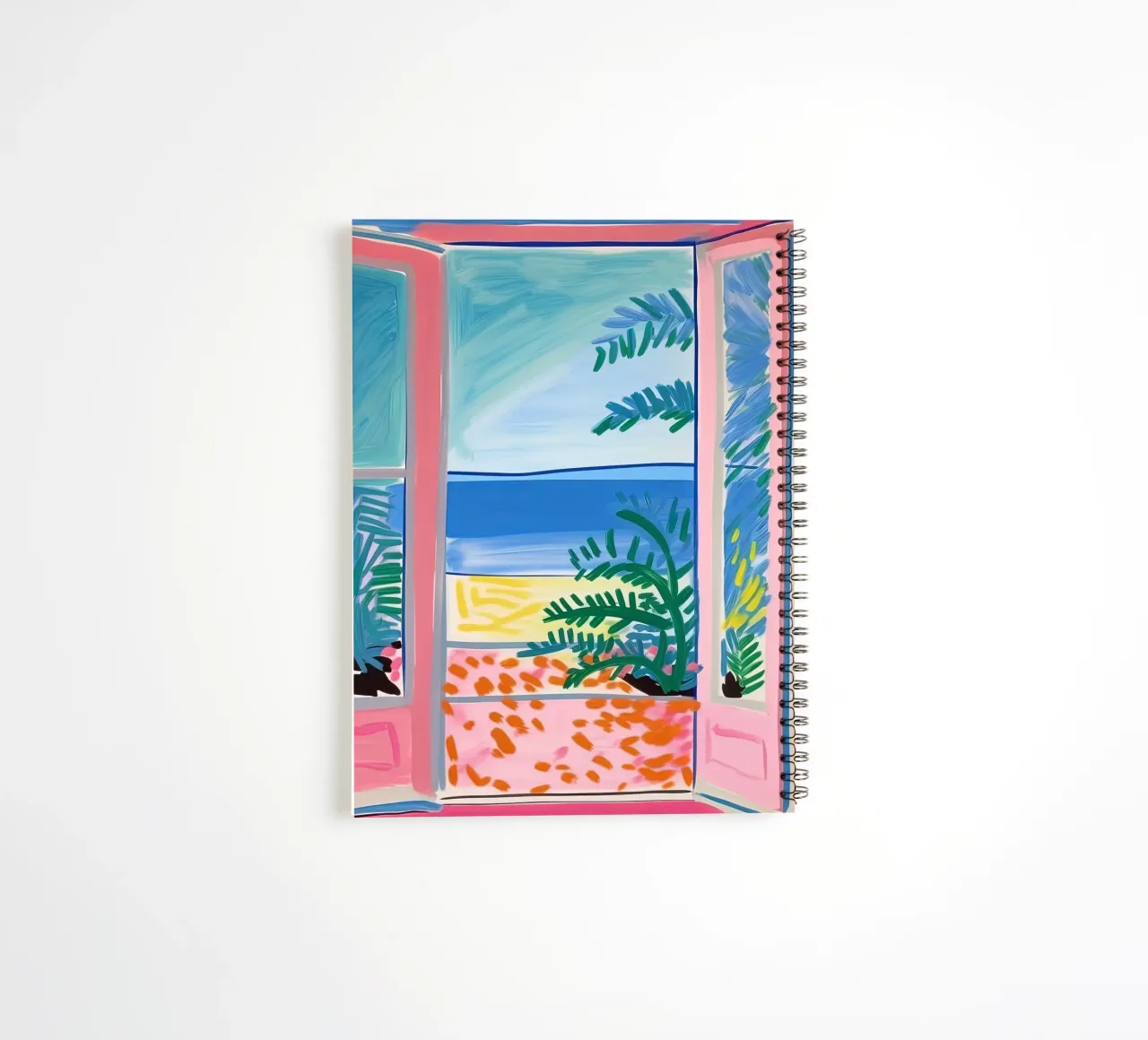 Open Window - inspiriert von Henri Matisse Ringbuch von Nikis Art Studio