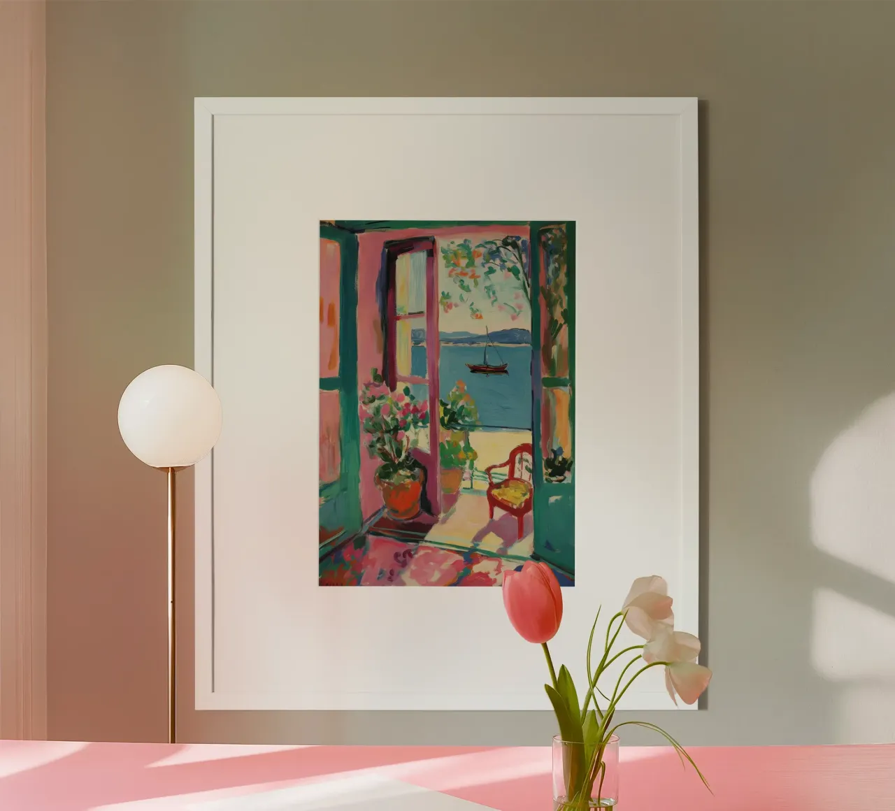 Open window, open dreams hahnemühle by Nikis Art Studio