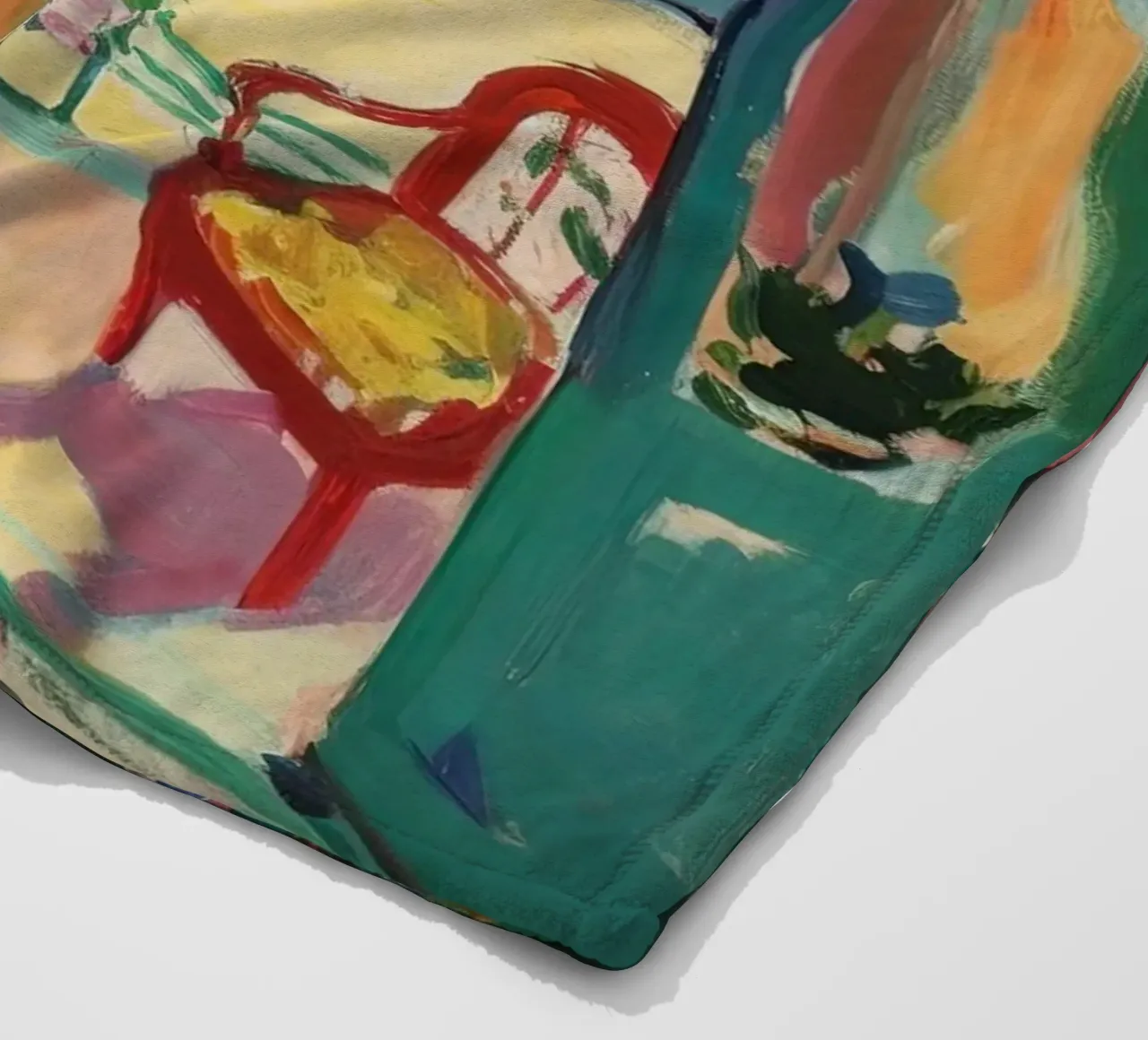 Finestra aperta, sogni aperti coperta in pile da Nikis Art Studio