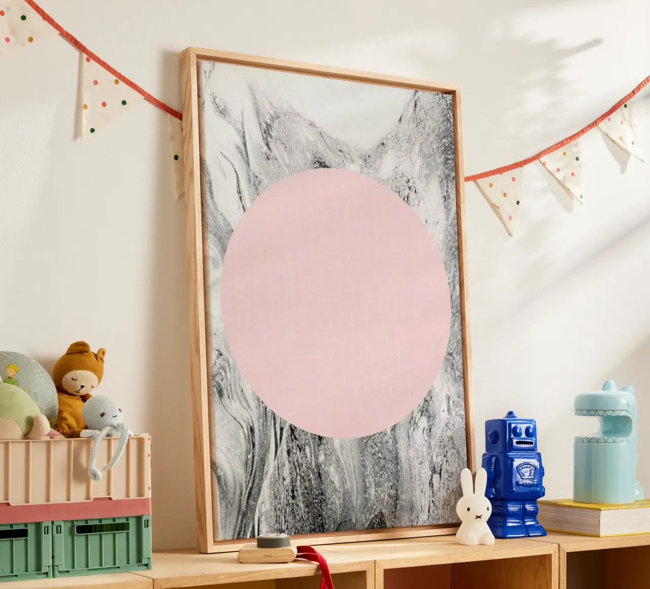 Print 11 tela con Cornice a cassetta da Lila x Lola