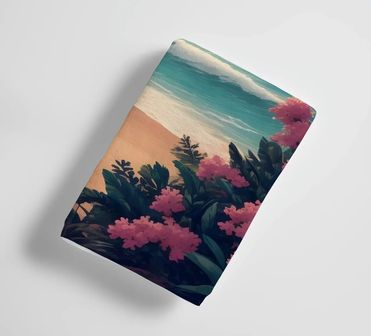 Spiaggia tropicale asciugamano da bagno da Charnwood Prints