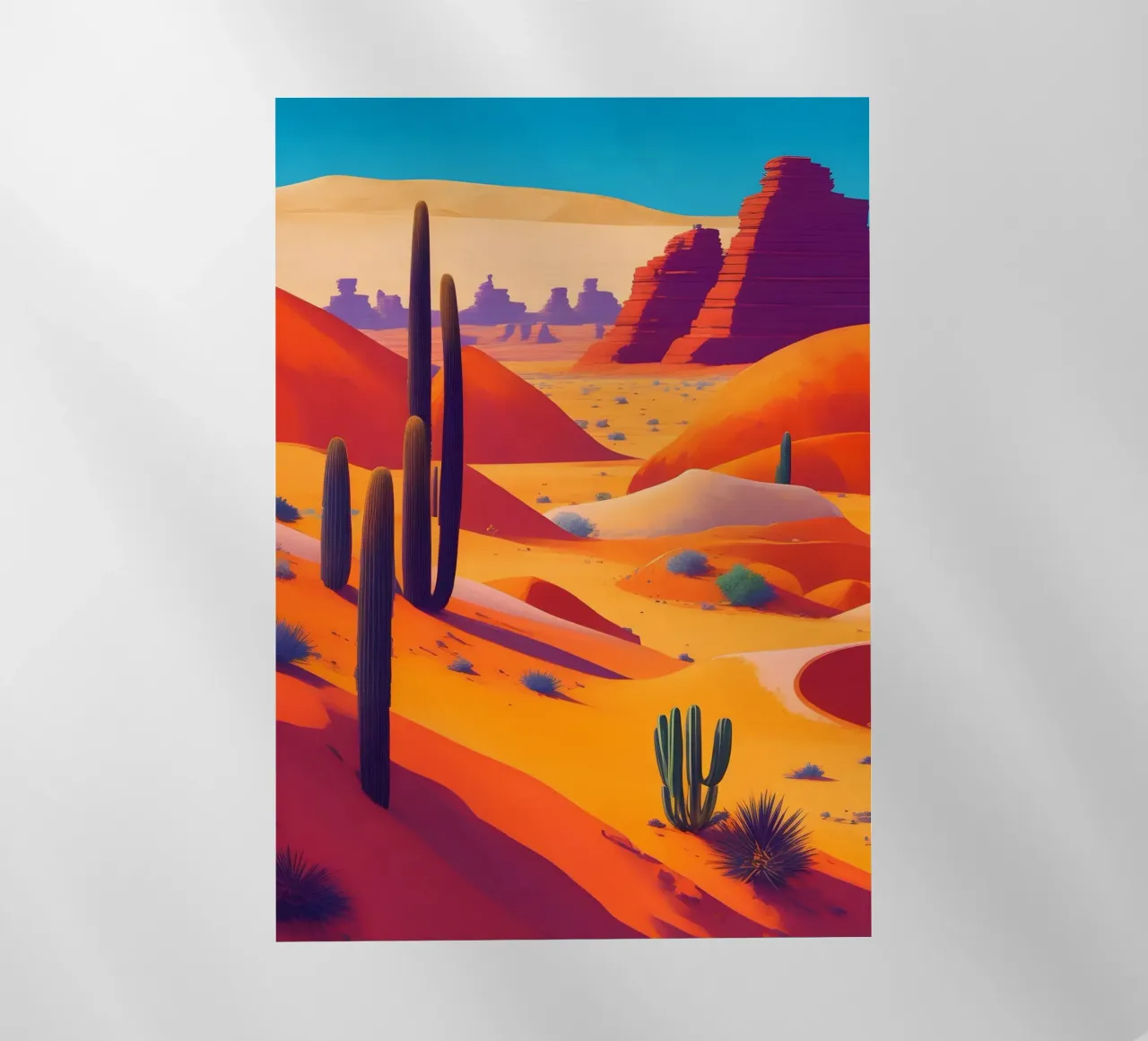 Deserto pellicola backlit da Charnwood Prints