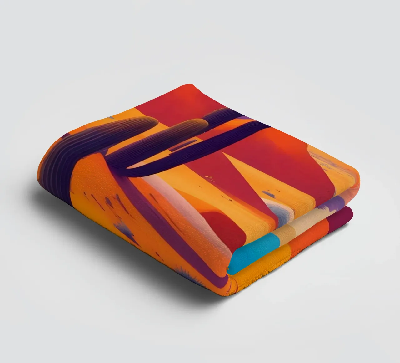 Woestijn badhanddoek van Charnwood Prints