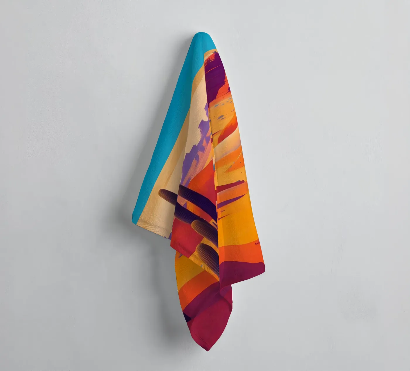 Desert towel by Charnwood Prints