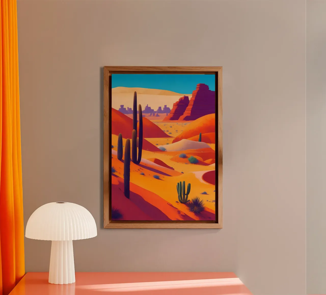 Deserto alluminio dibond da Charnwood Prints