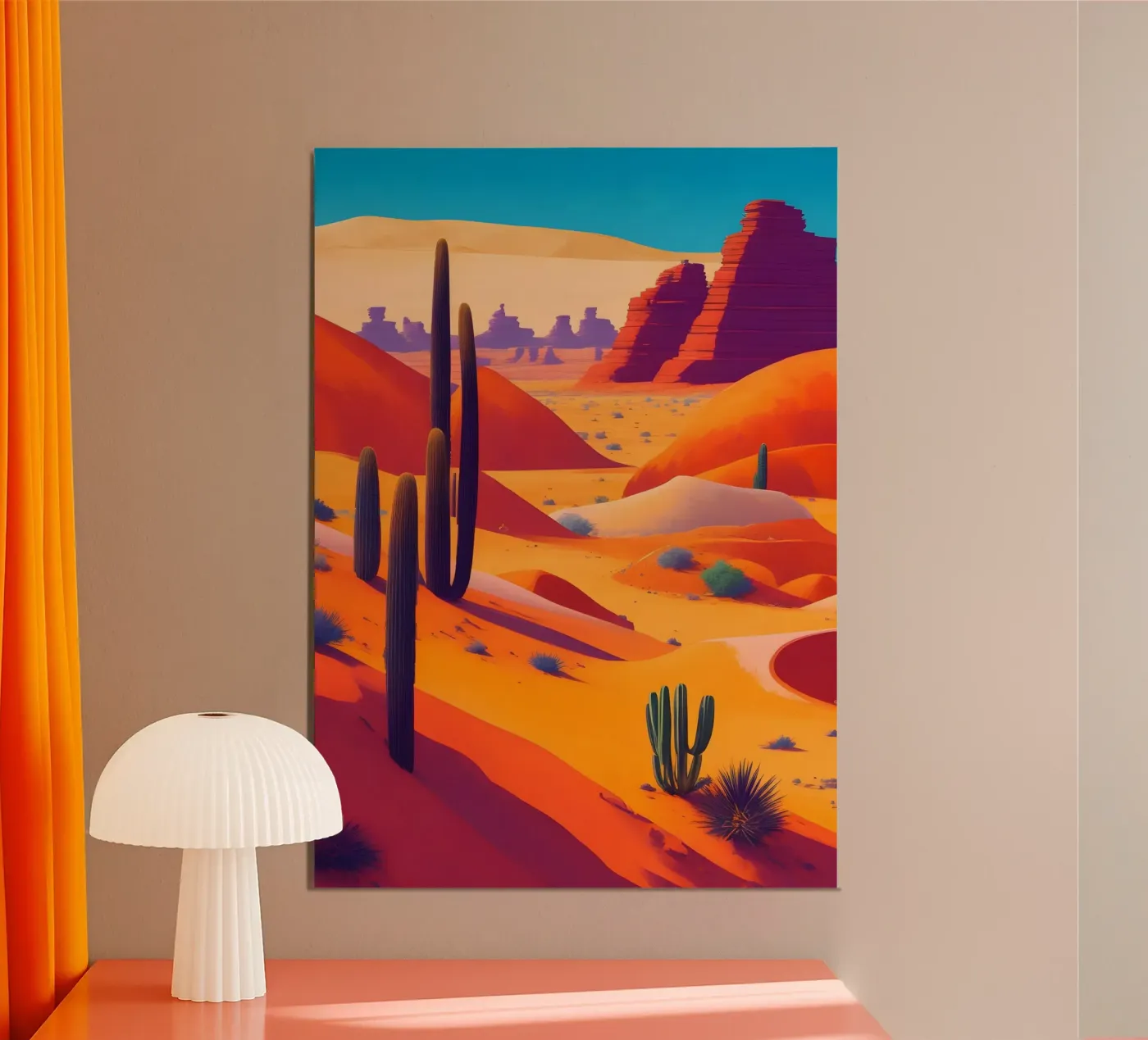 Desert poster van Charnwood Prints