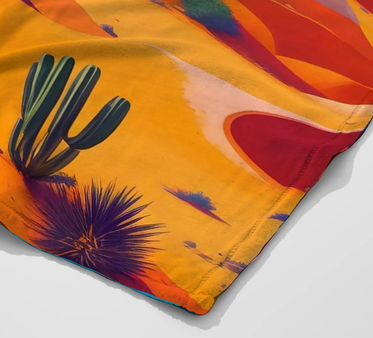 Woestijn fleecedeken van Charnwood Prints