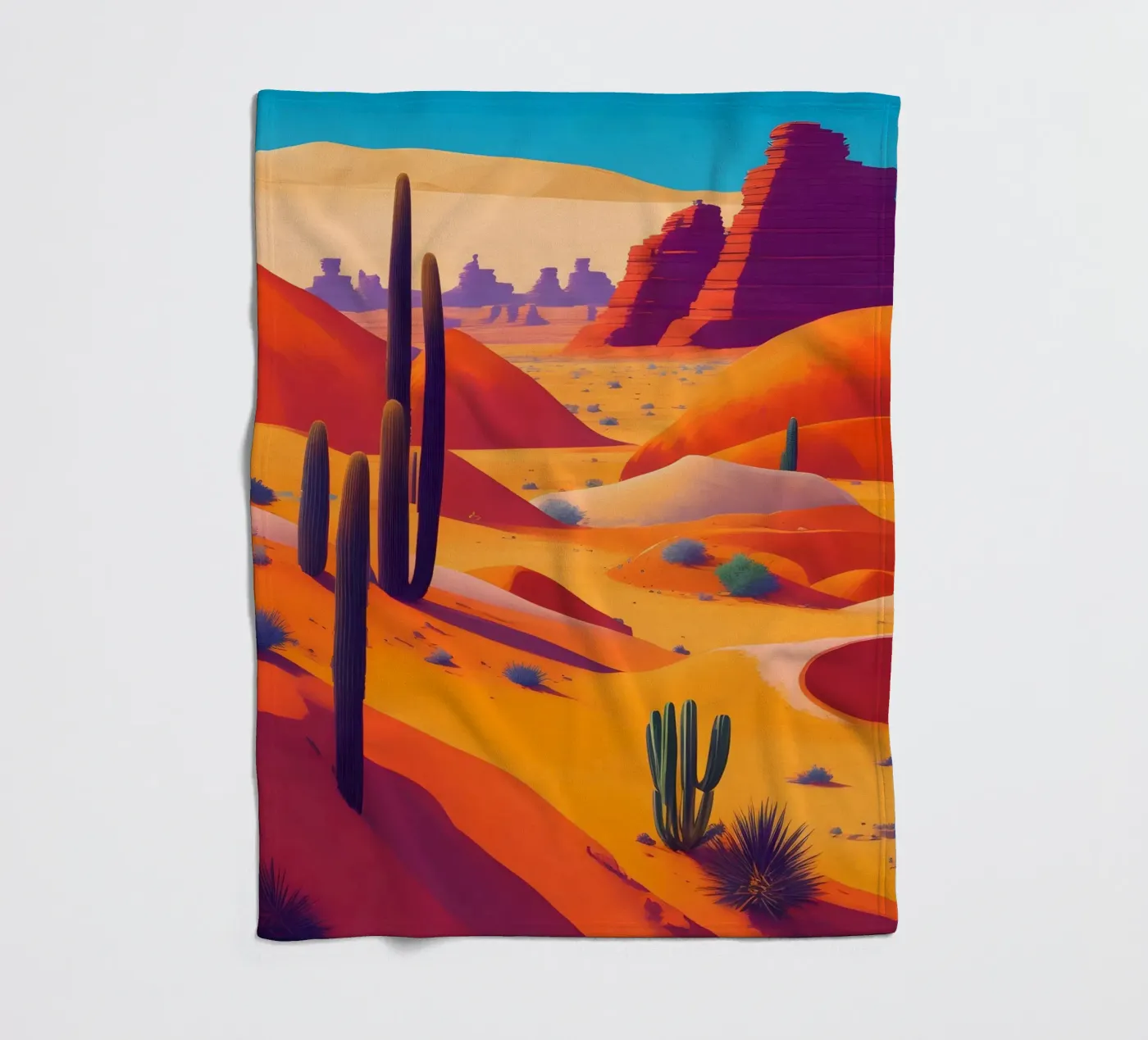 Desert Fleecedecke von Charnwood Prints