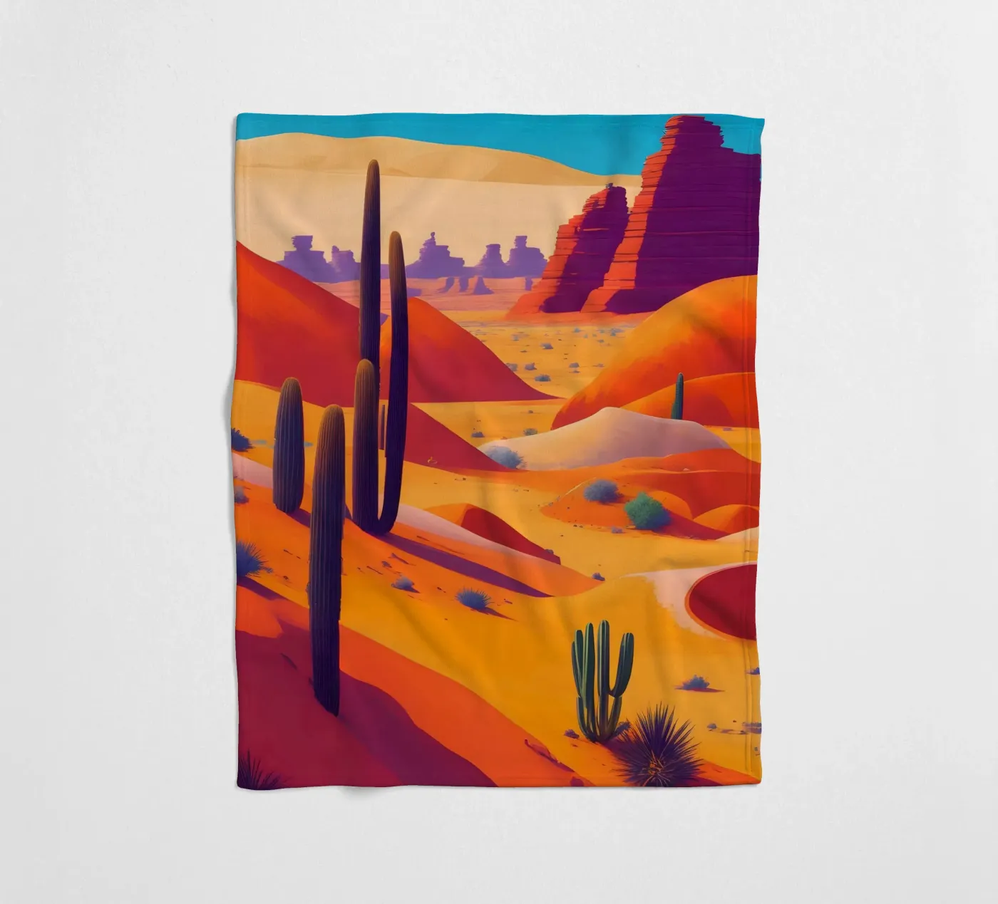 Desert Fleecedecke von Charnwood Prints