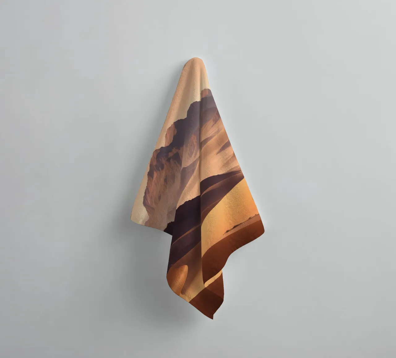 Desert Mountains towel by Charnwood Prints
