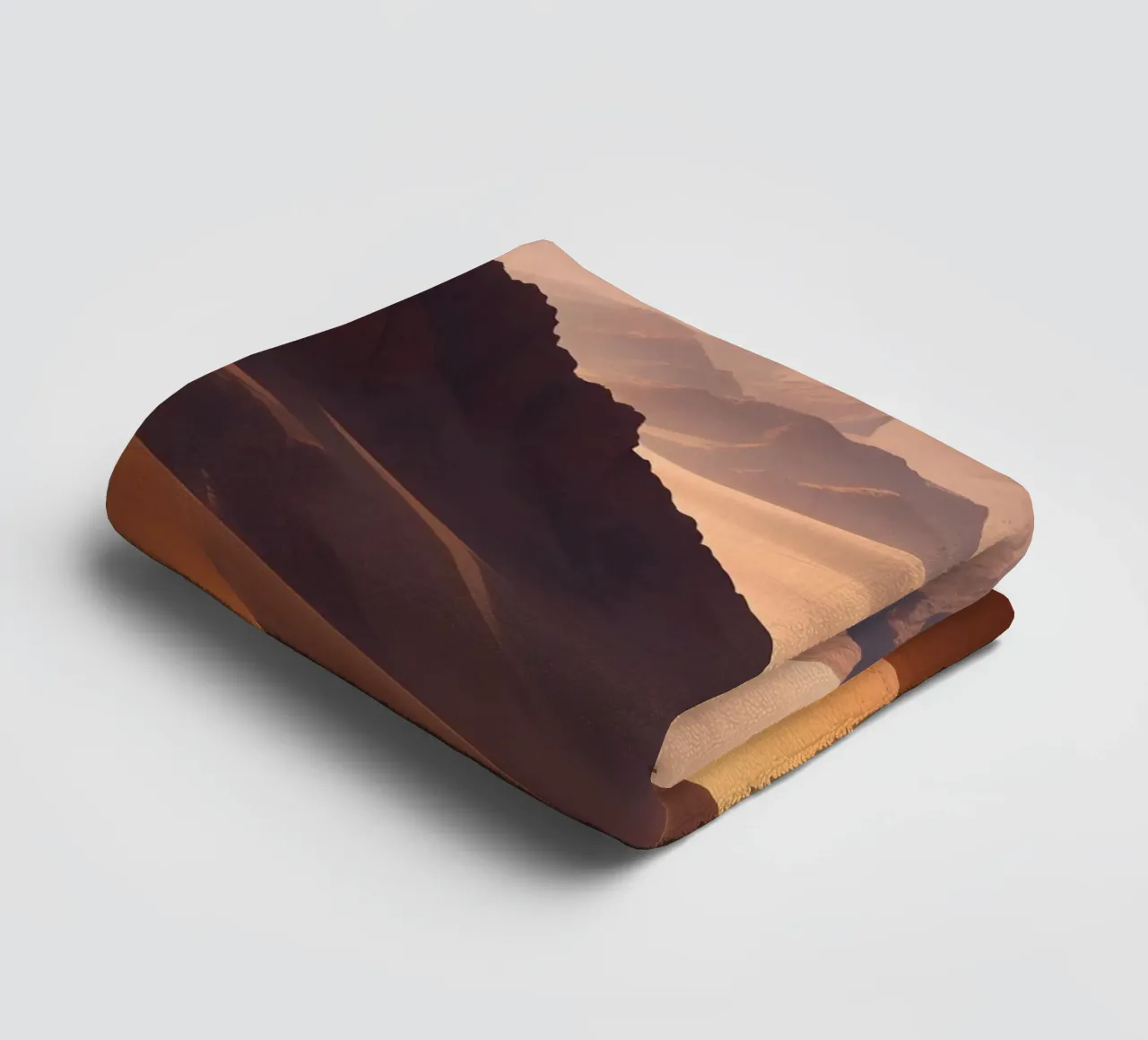 Desert Mountains towel by Charnwood Prints