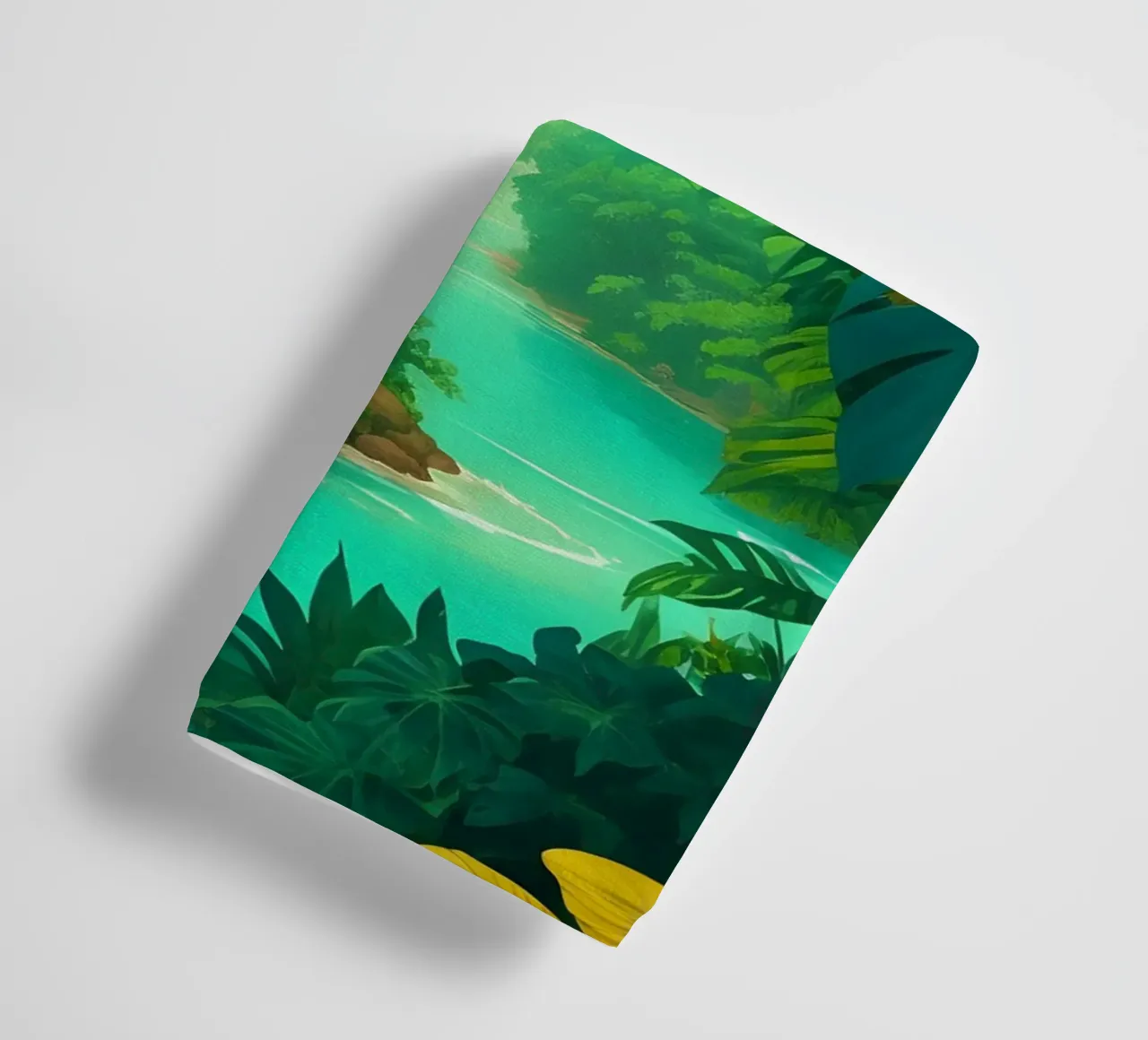 Foresta pluviale asciugamano da bagno da Charnwood Prints