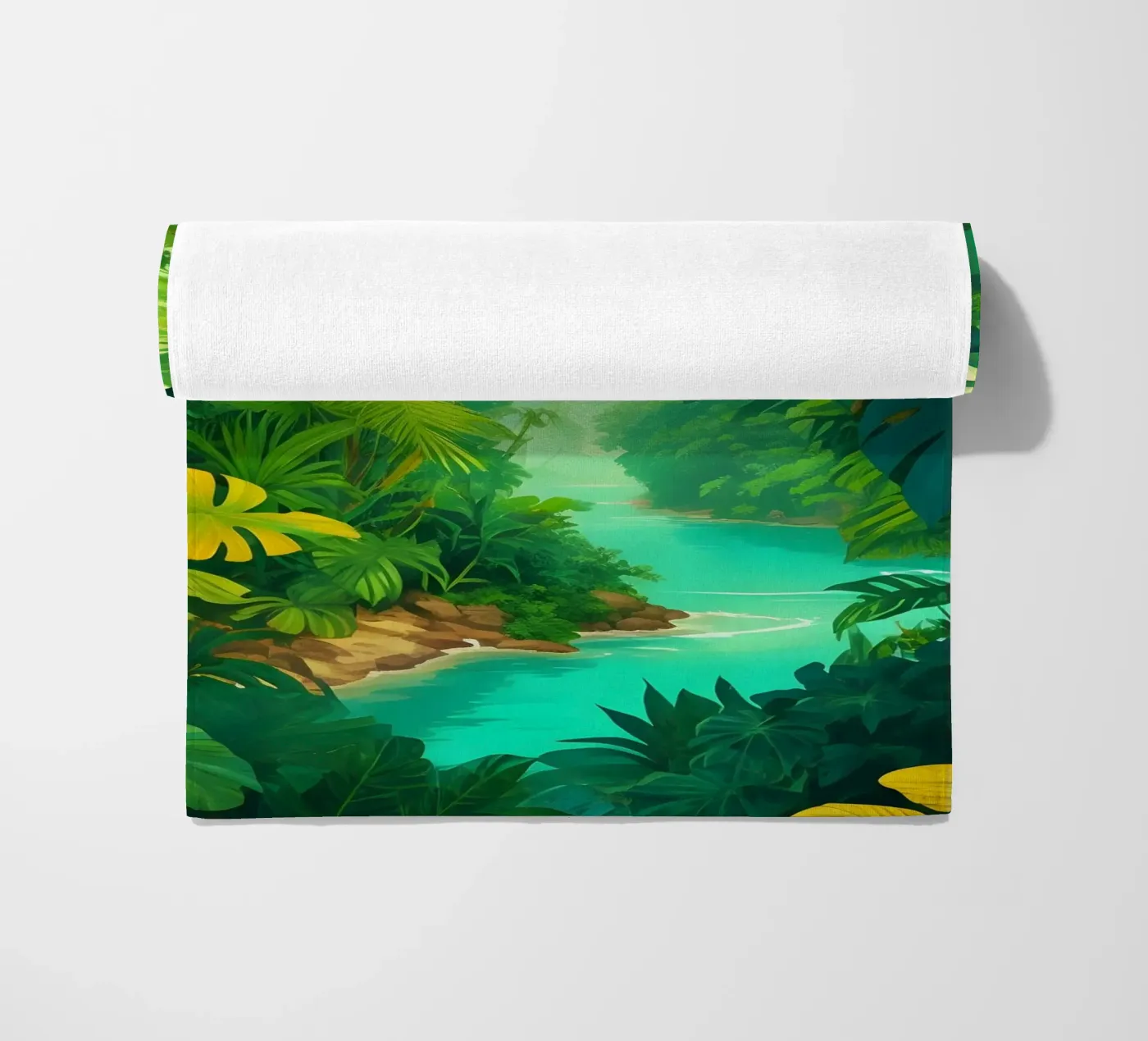 Rainforest telo mare da Charnwood Prints