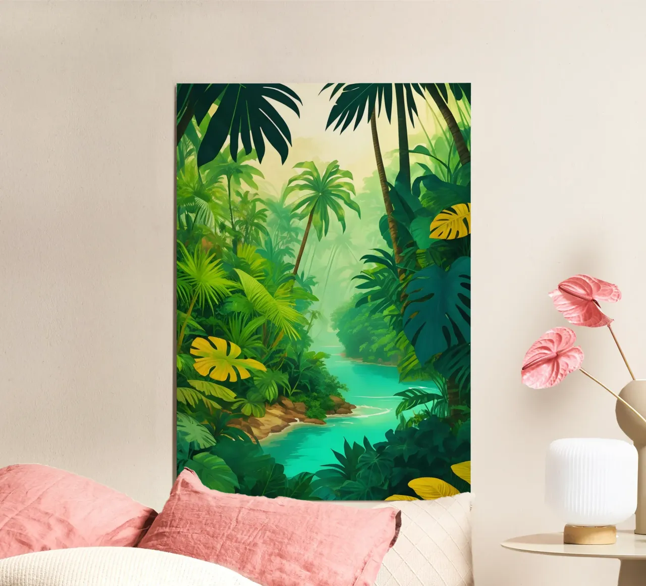 Rainforest forex plate by Charnwood Prints