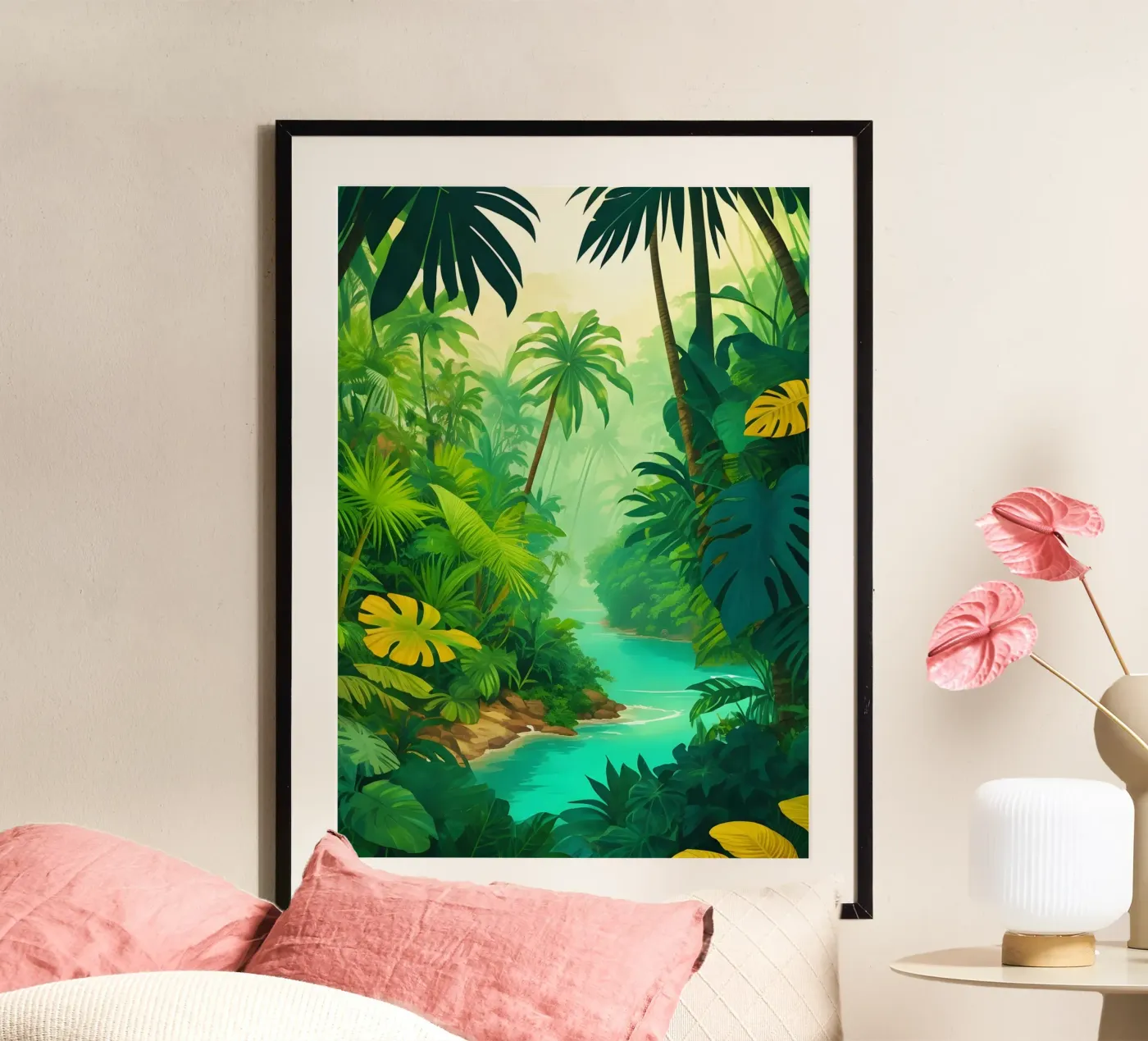 Rainforest poster da Charnwood Prints