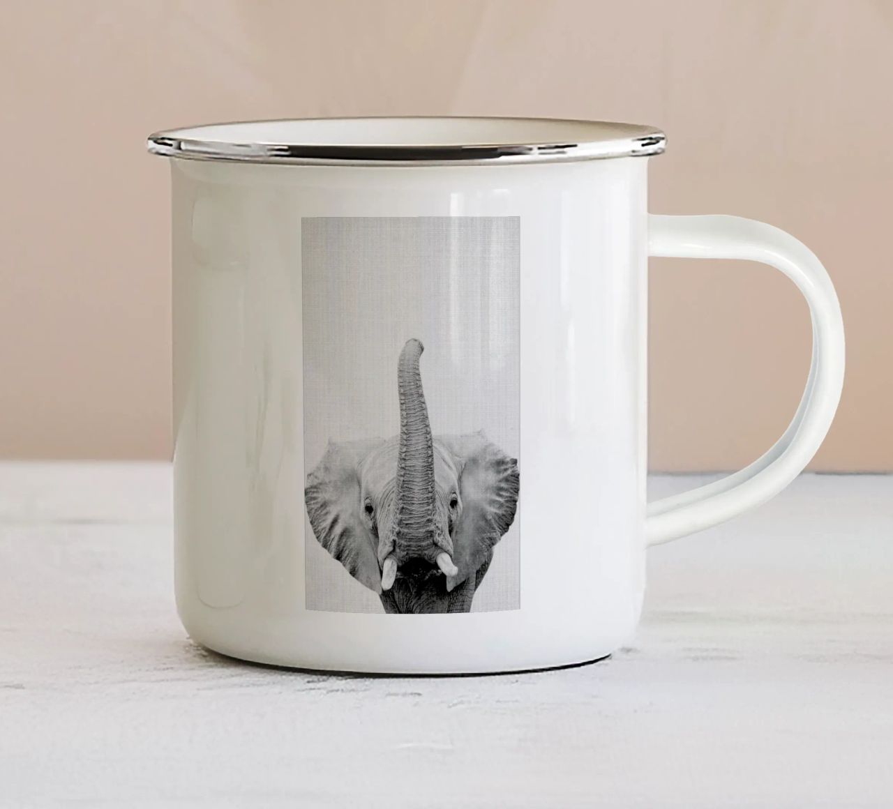Print 50 tazza in smalto da Lila x Lola