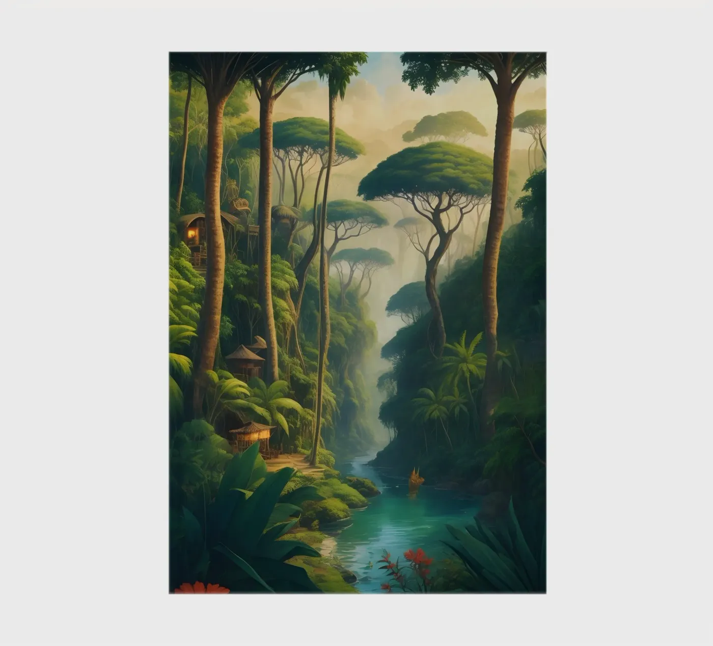 Rainforest notebook by Charnwood Prints