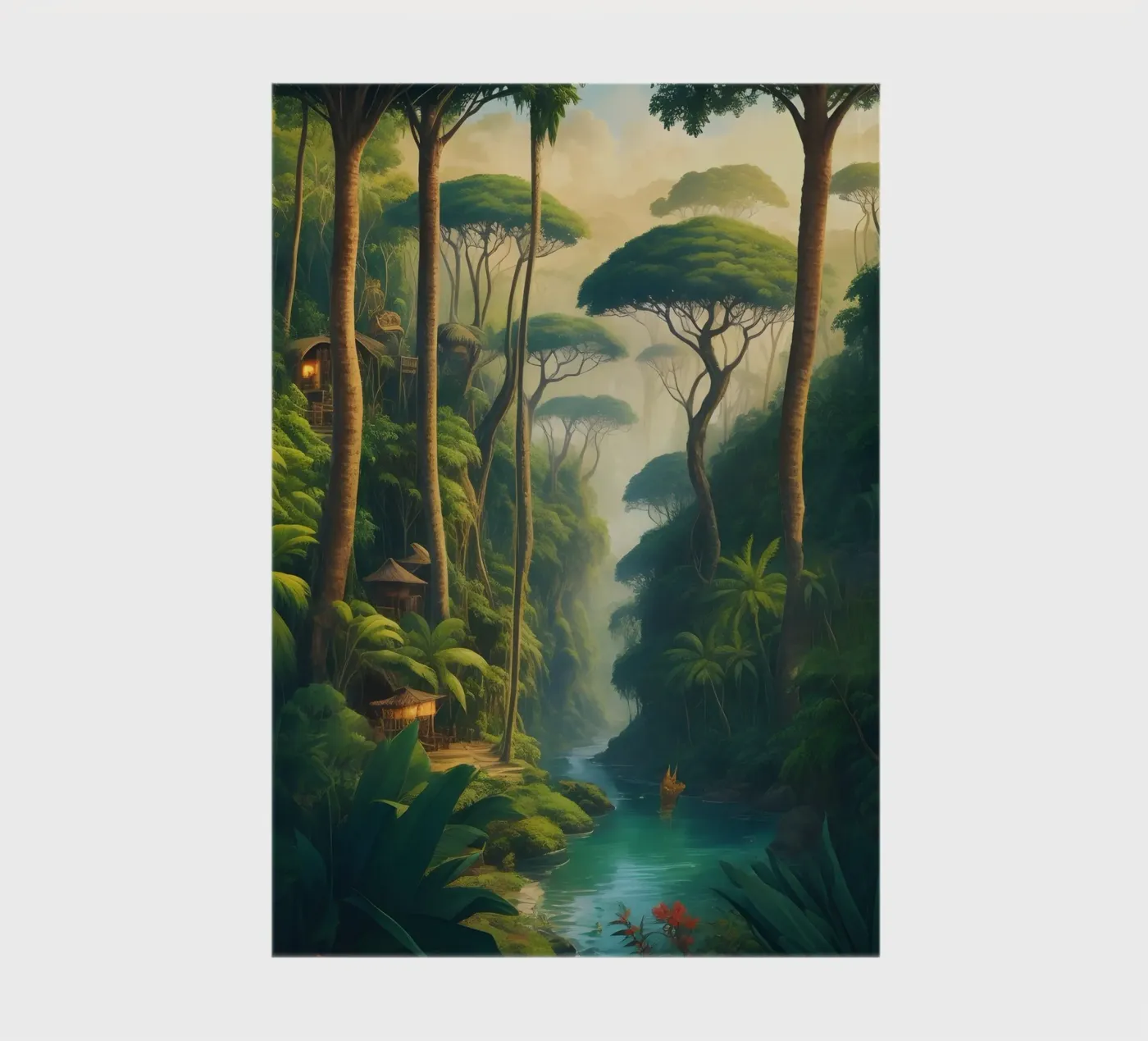 Rainforest notebook by Charnwood Prints