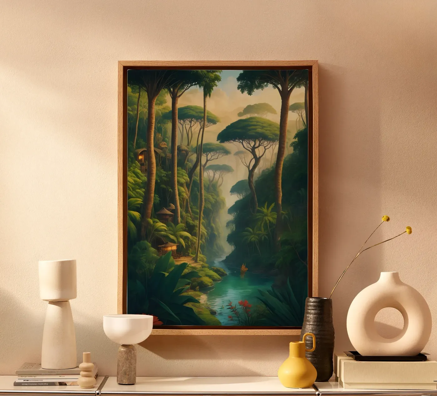 Rainforest canvas by Charnwood Prints