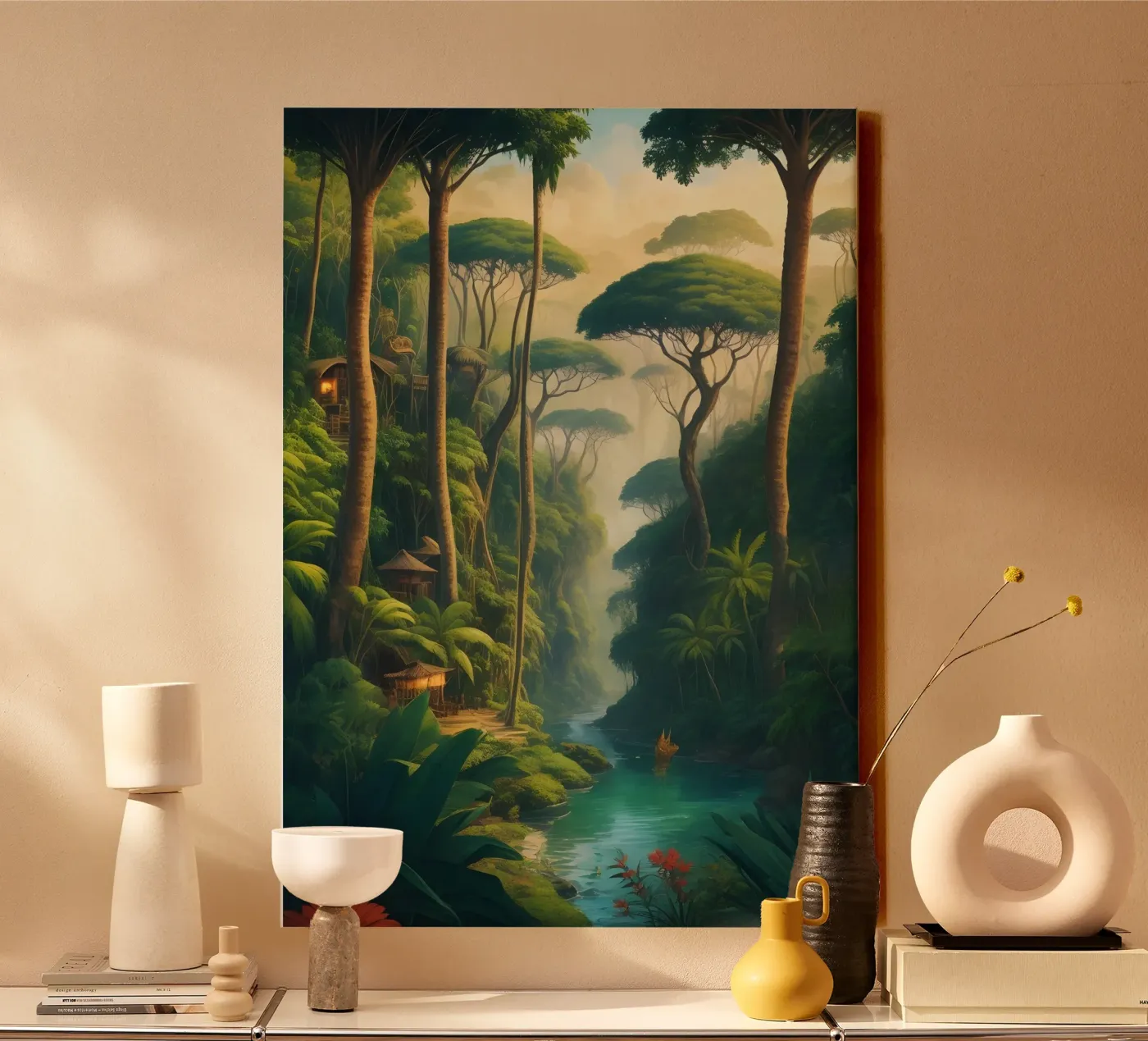 Rainforest canvas by Charnwood Prints